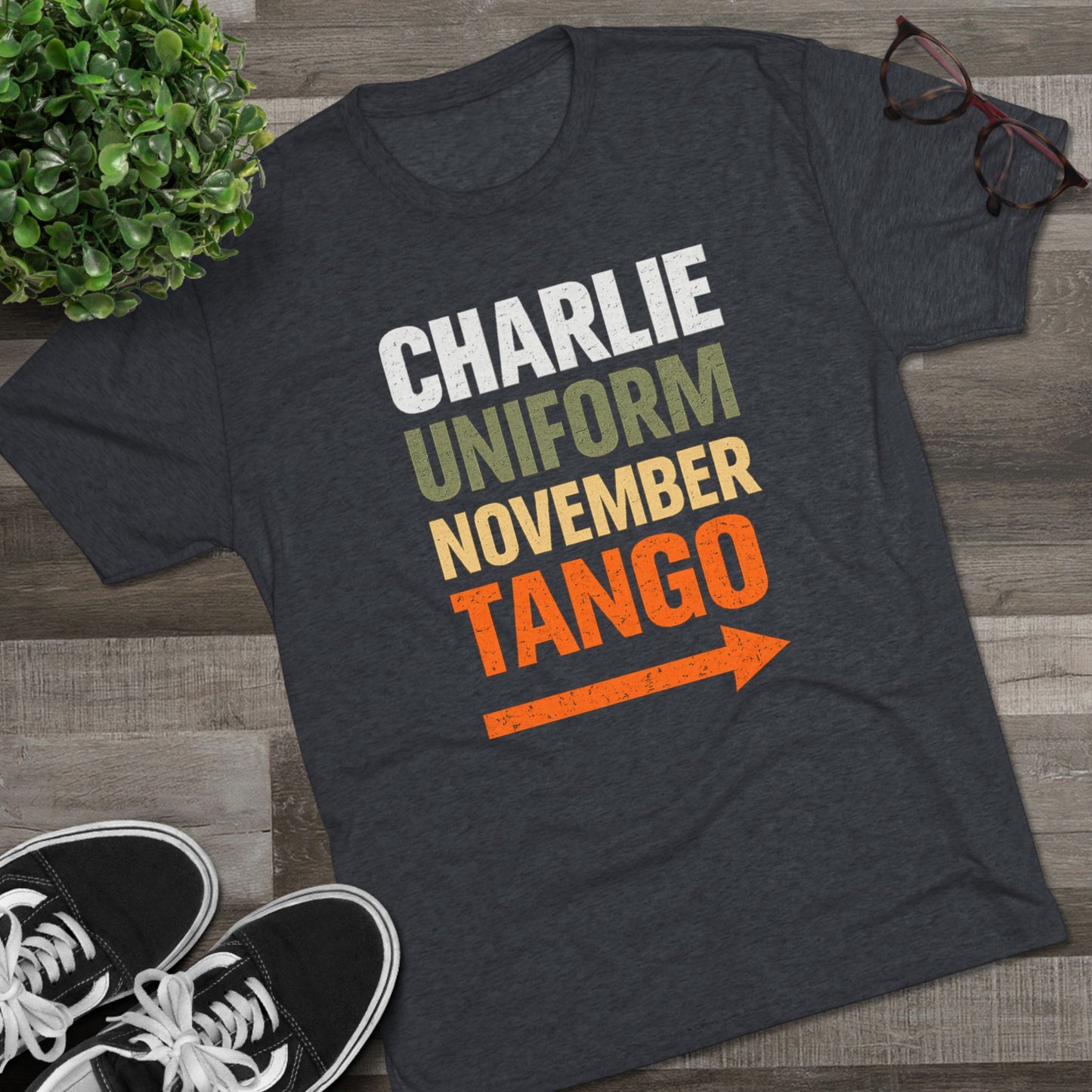 Charlie Uniform November Tango T‑Shirt