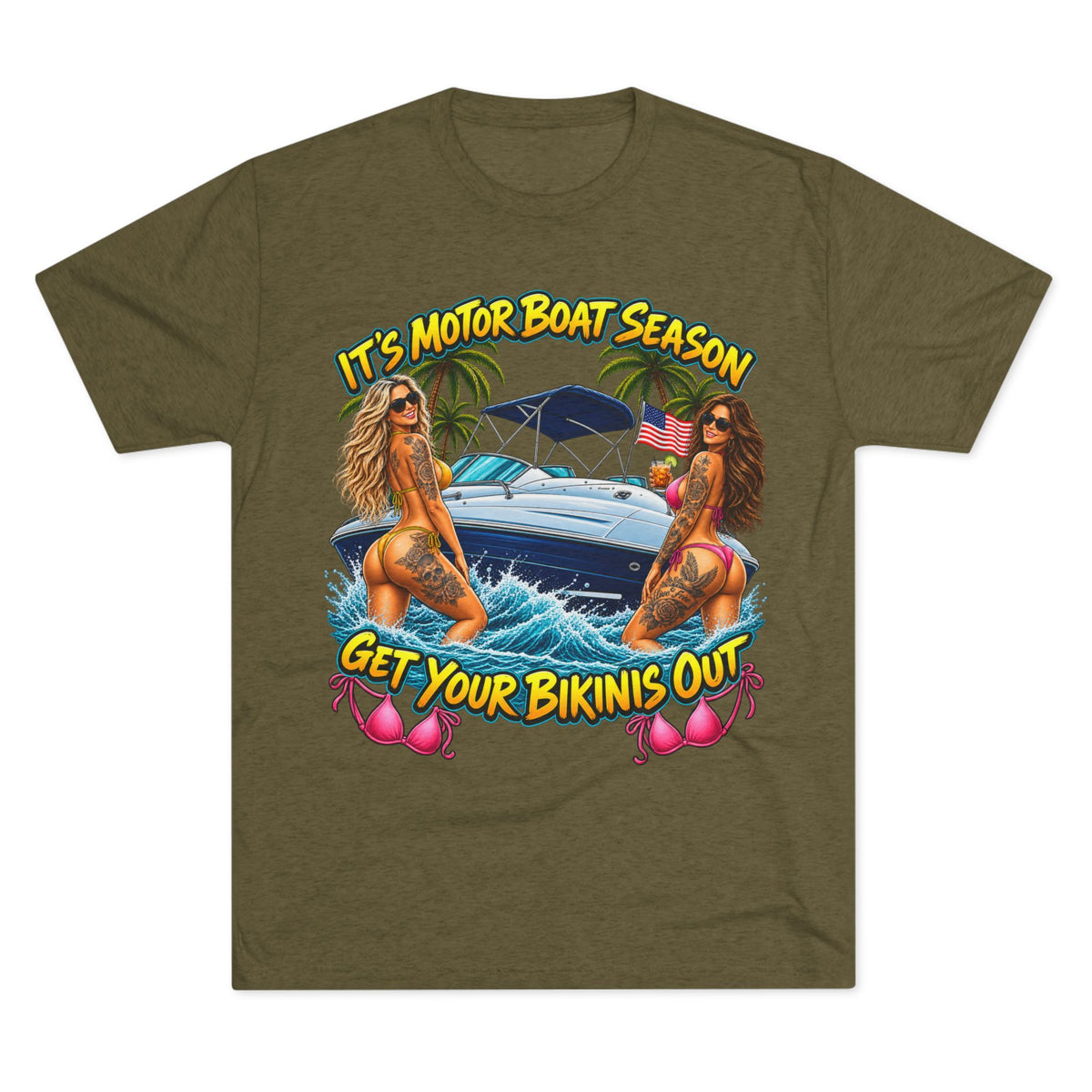 "It's Motor Boat Season, Get Your Bikinis Out"