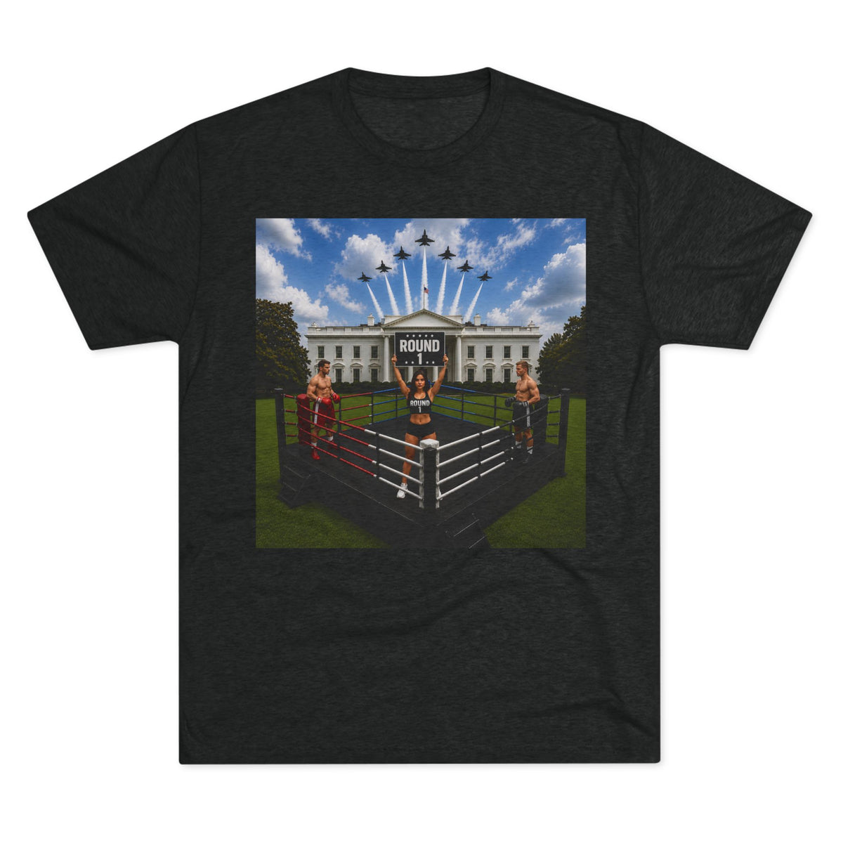 Fight Night White House Graphic Tee