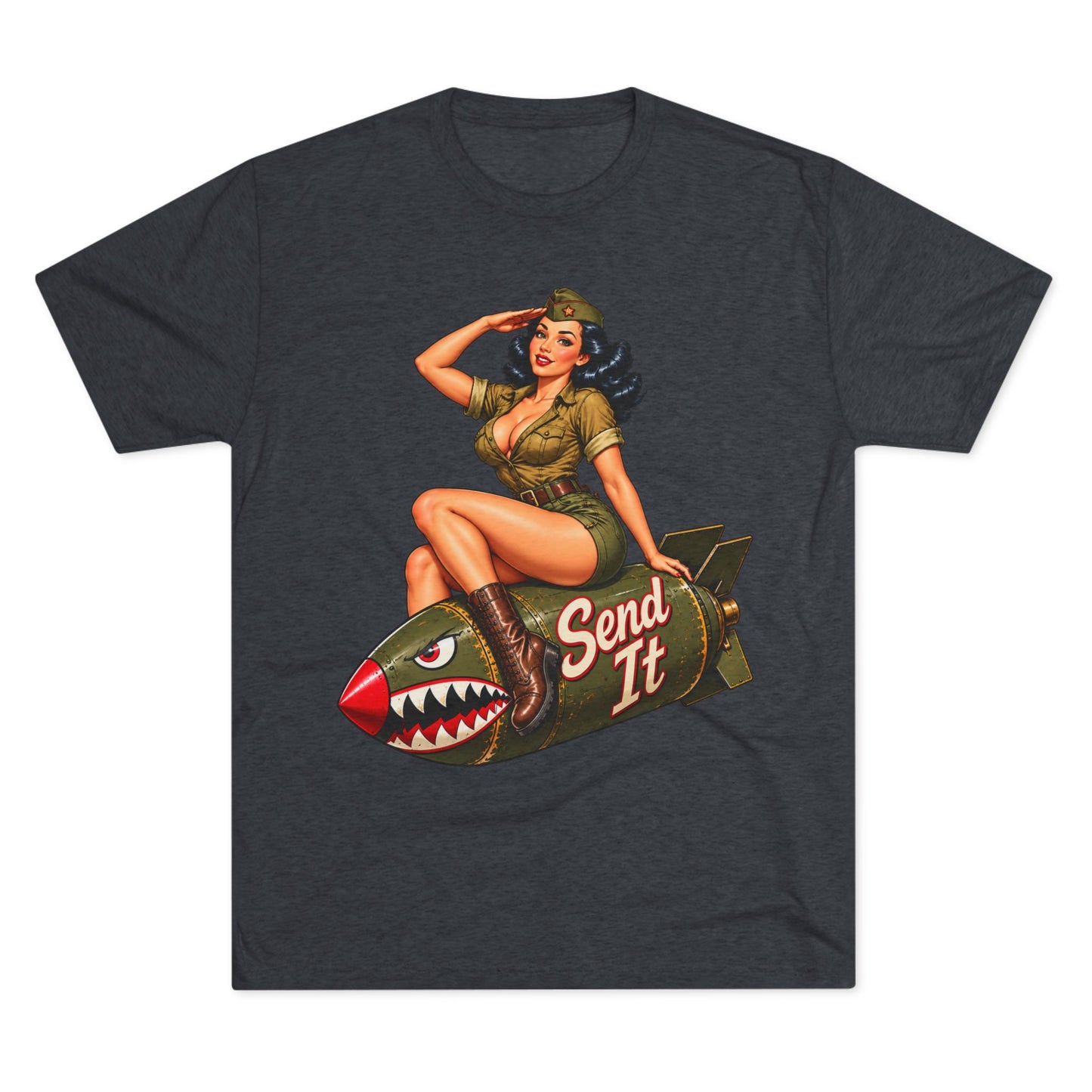 Send It Pinup Bomb Tee