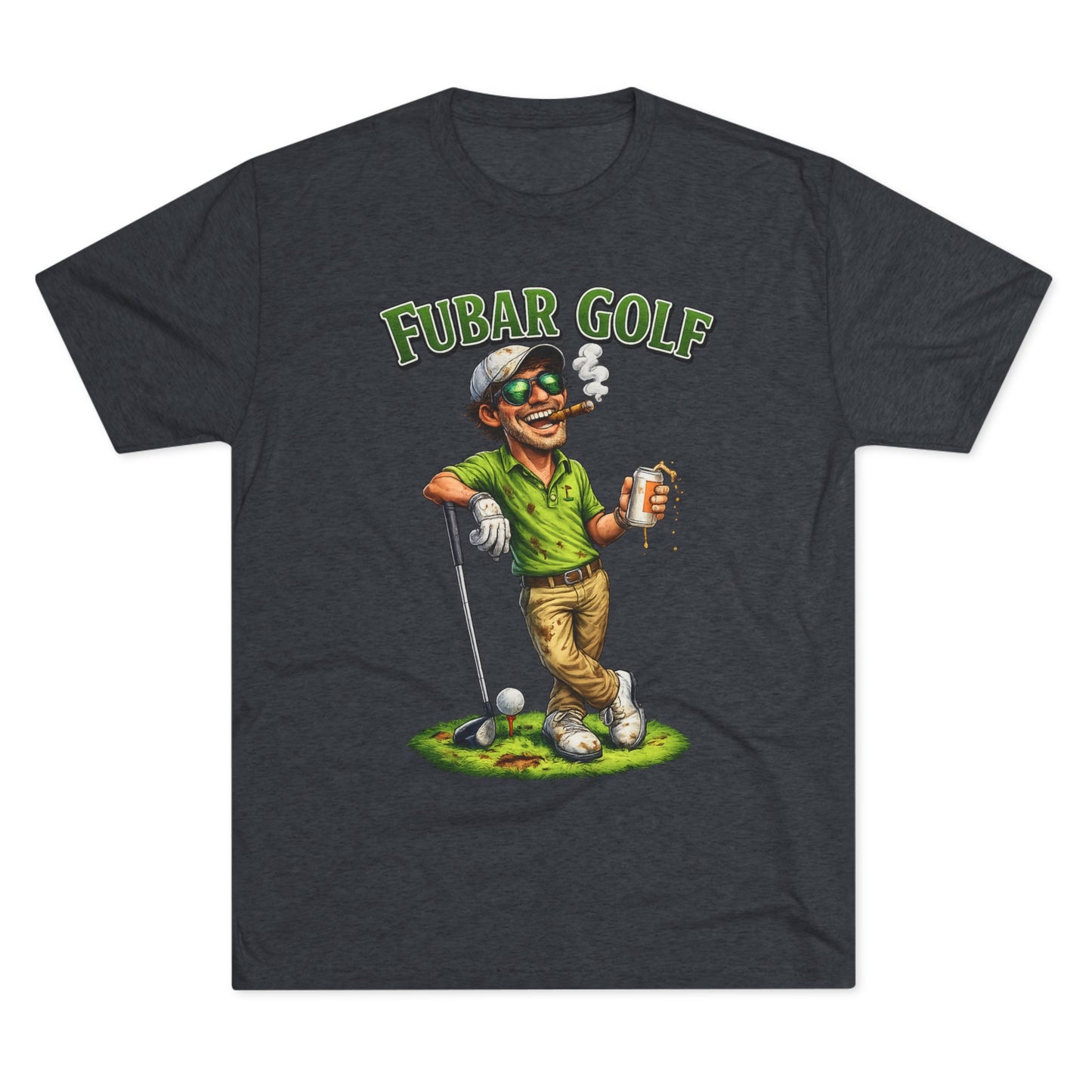 FUBAR Golf Cartoon Shirt