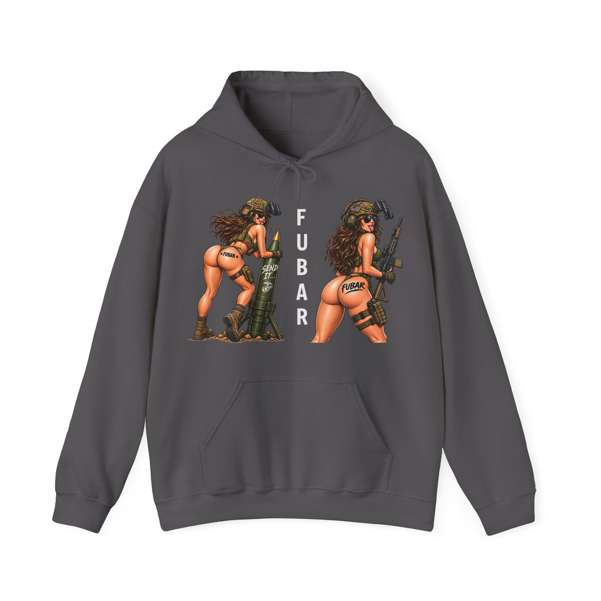 FUBAR Military Pinup Hoodie