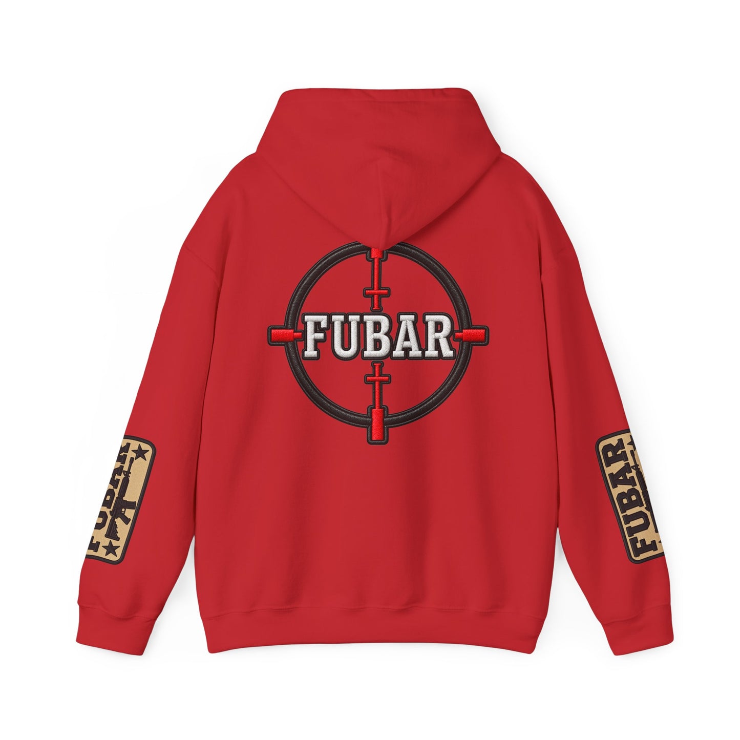 FUBAR Target Logo Hoodie