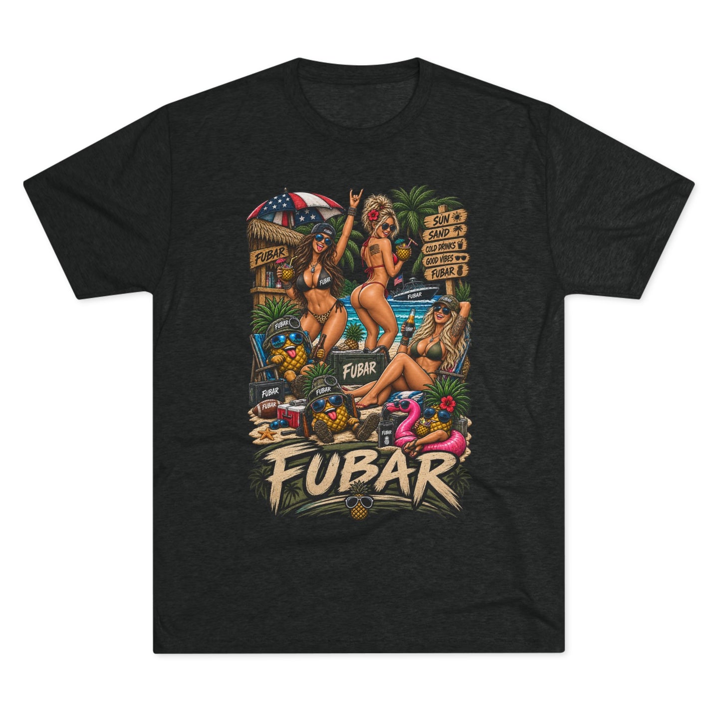 Men's FUBAR Beach Party T-Shirt