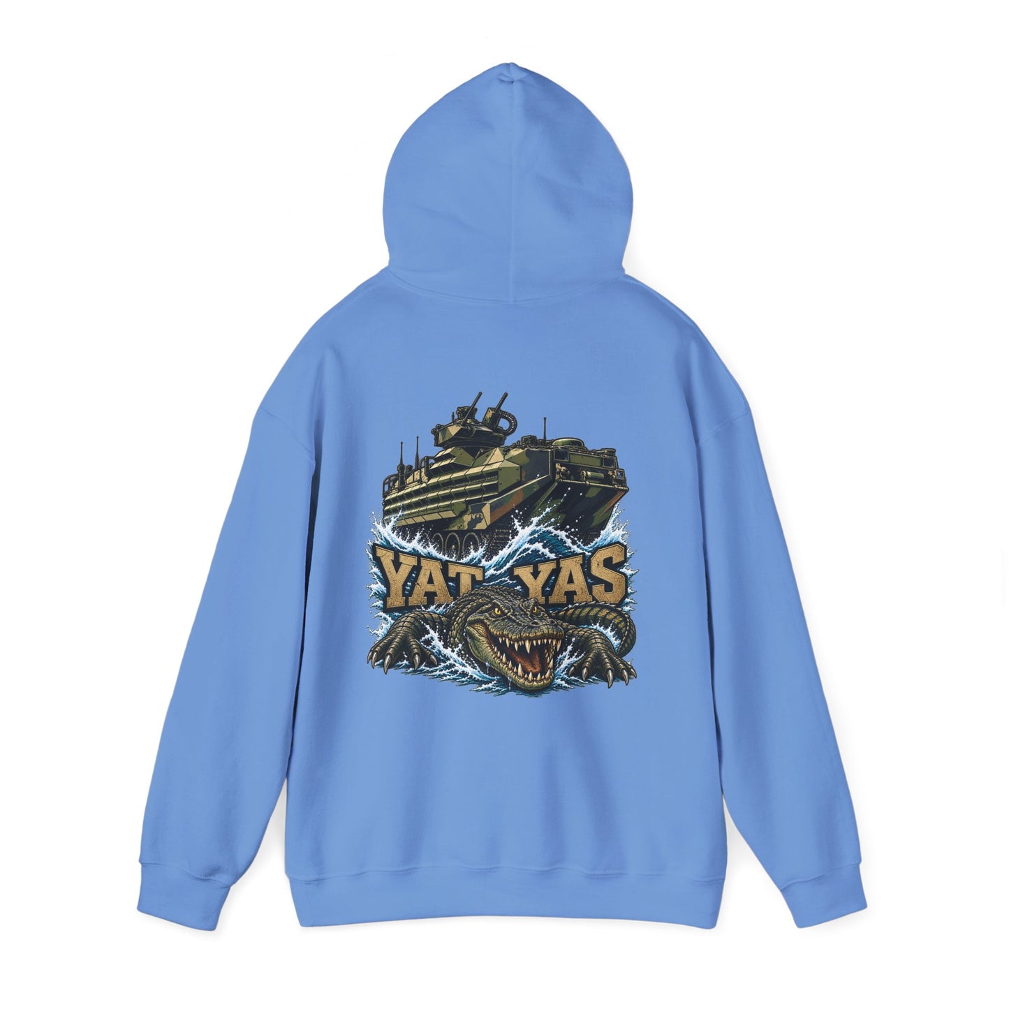 FUBAR Tactical Hoodie — "YAT YAS on Back" Graphic Pullover