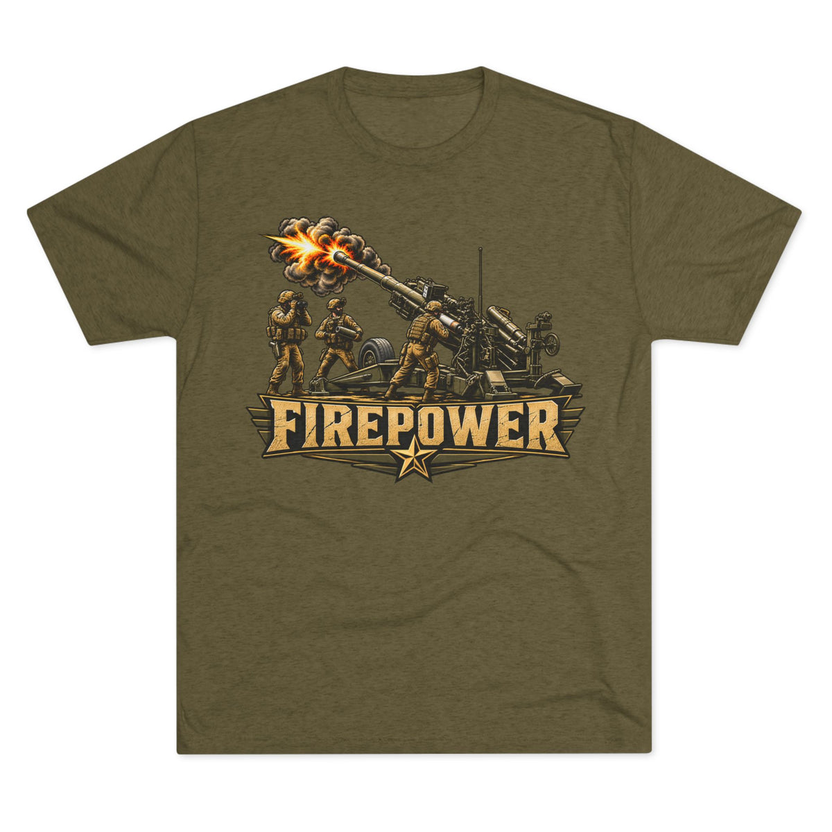 Firepower Military T‑Shirt