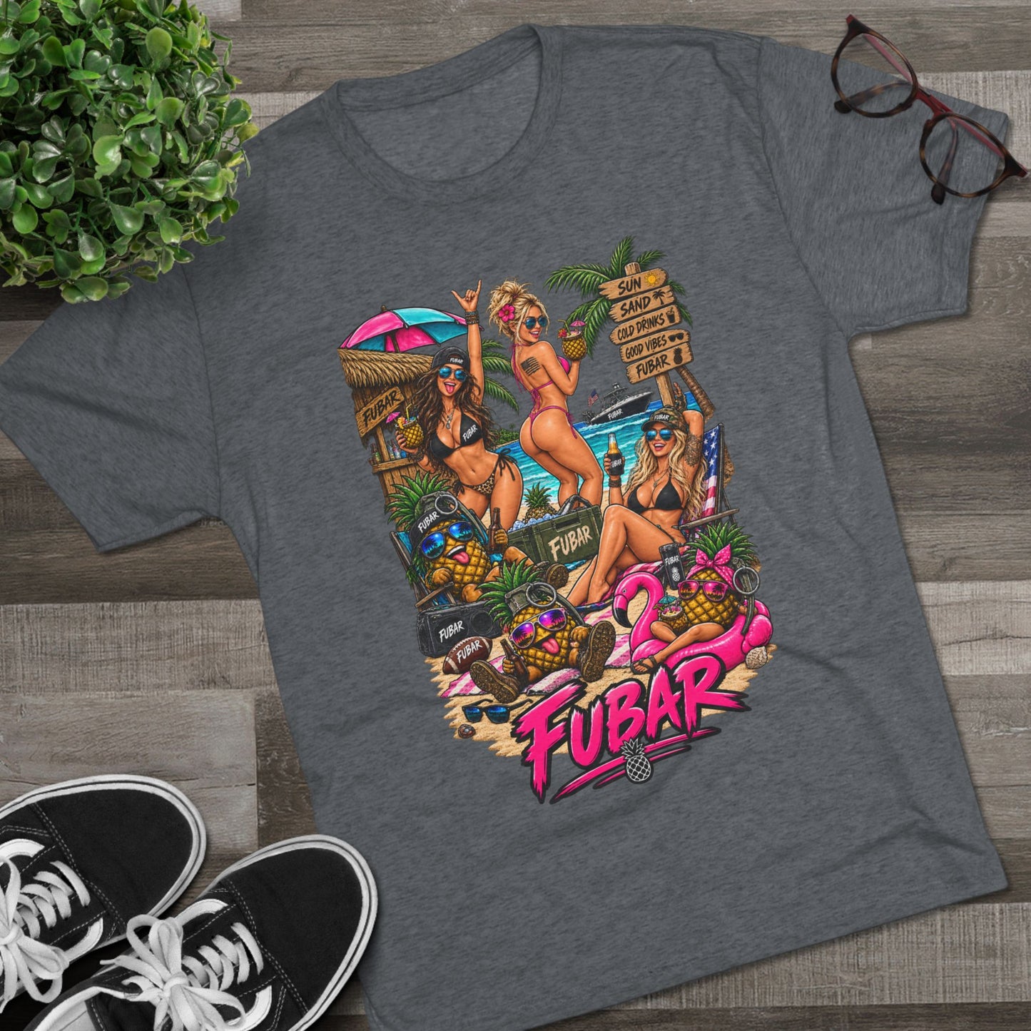 Women's FUBAR Beach Party T‑Shirt
