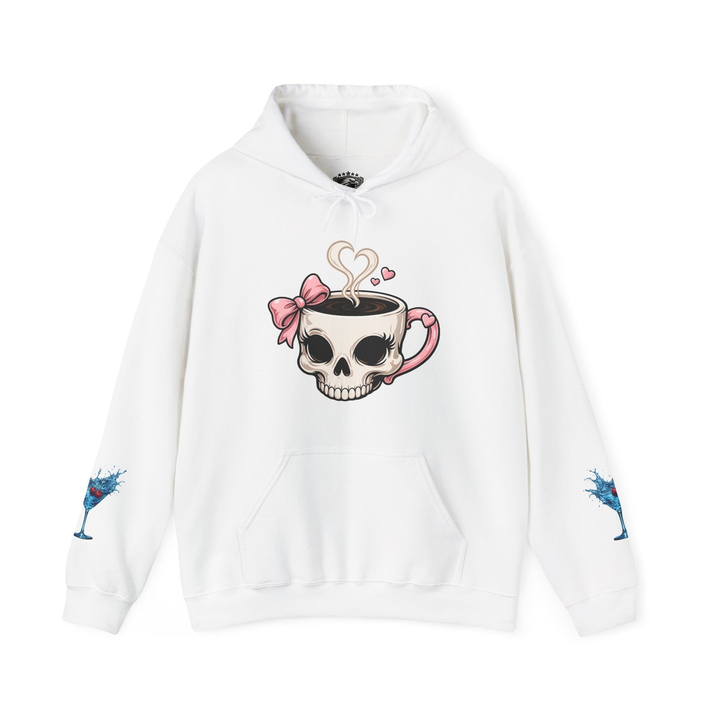 Women's Skull Coffee Hoodie