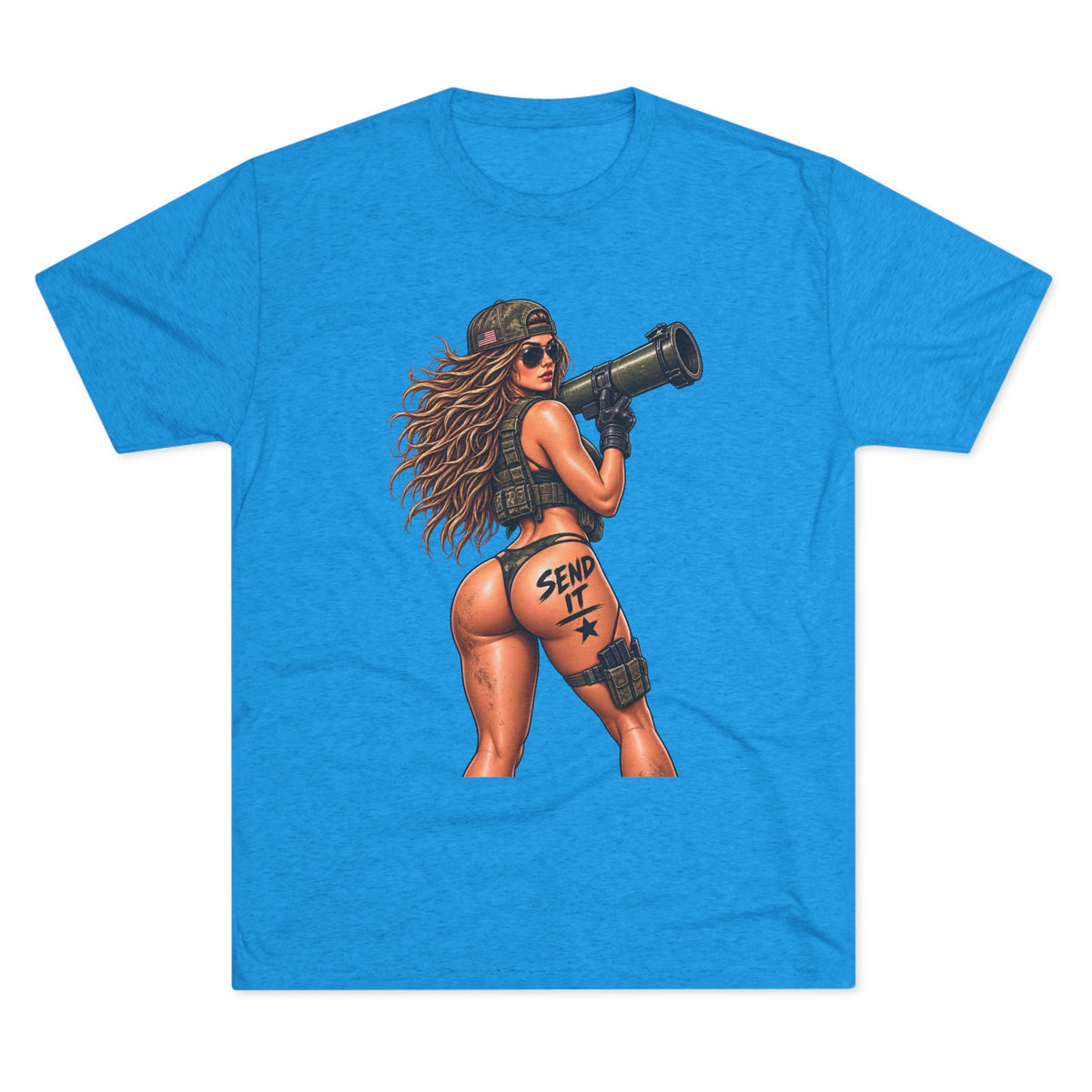 'Send It' RPG Girl & 'Have a Nice Day' Grenade Graphic