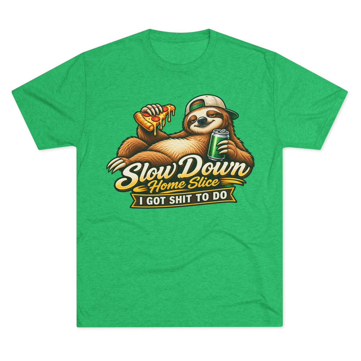 Sloth 'Slow Down Home Slice' Tee