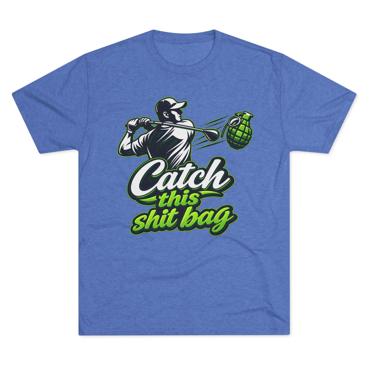 Catch This Shit Bag Baseball Tee
