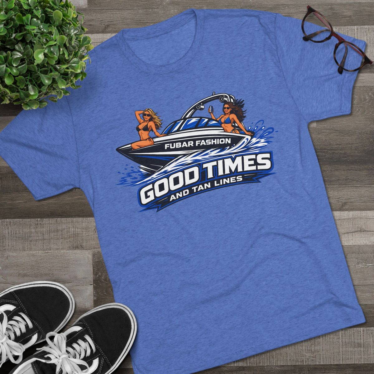 Good Times and Tan Lines Boat T‑Shirt