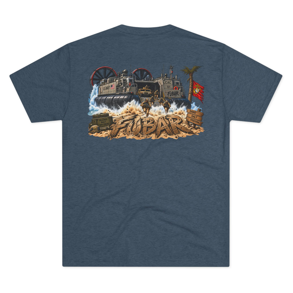 Military Ace Spade Graphic Shirt