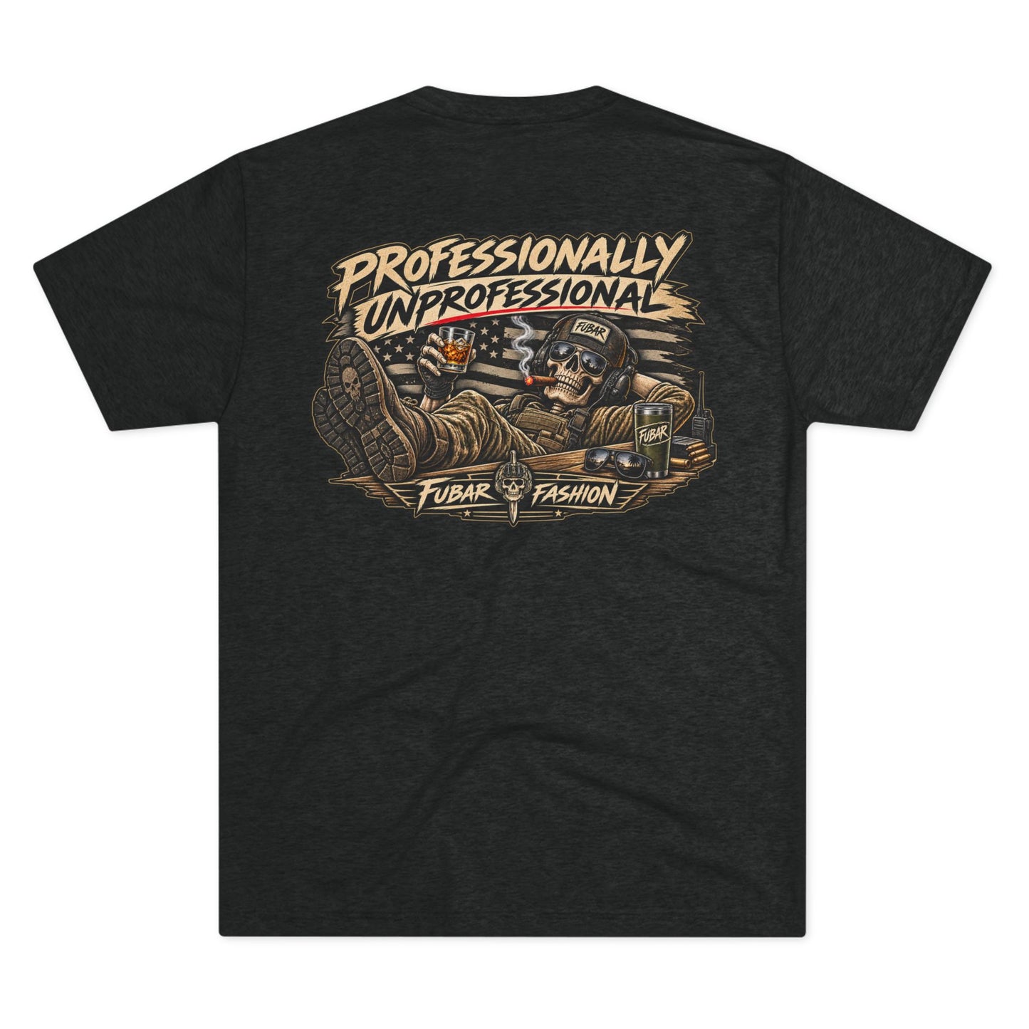 "Professionally Unprofessional" Graphic Crew Shirt