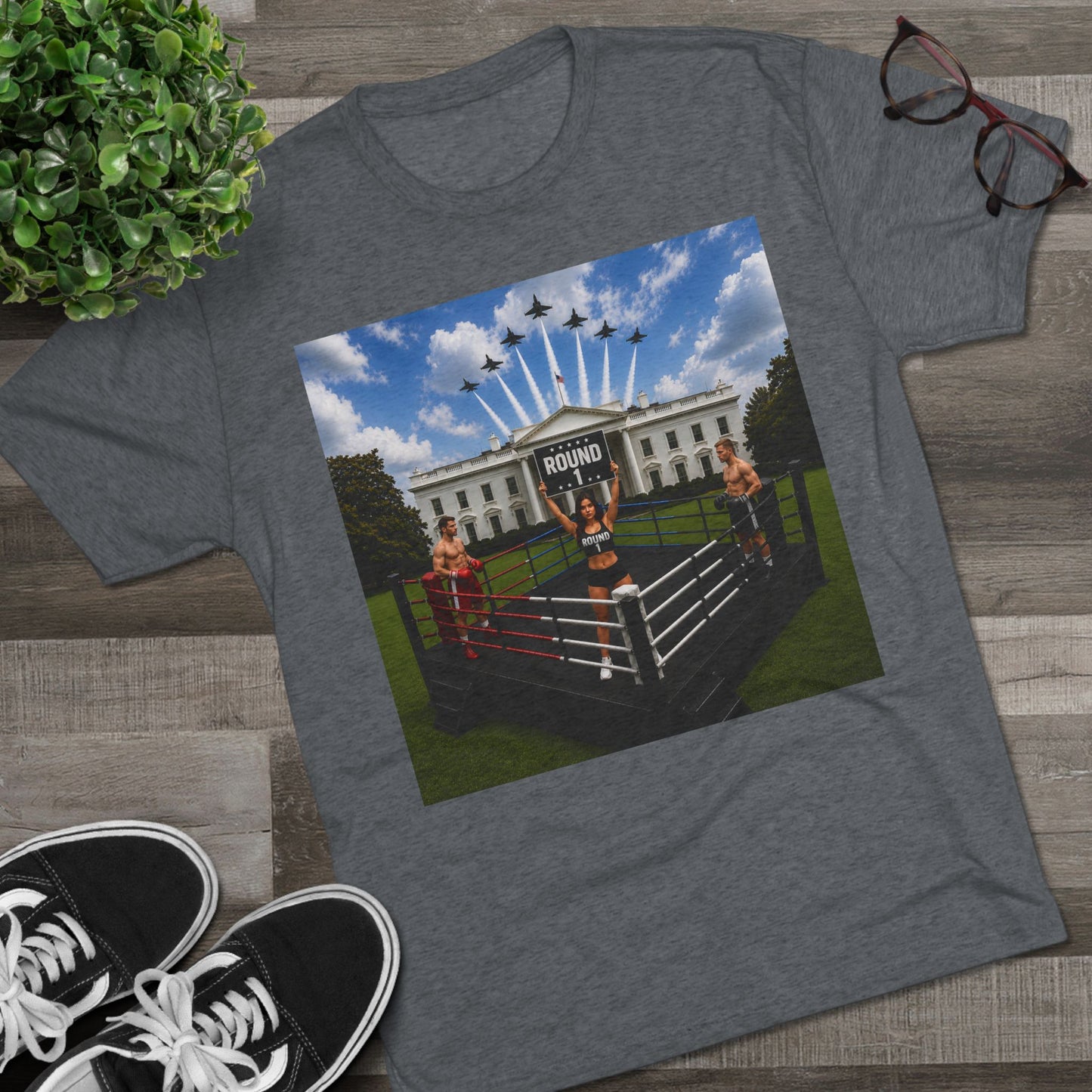 Fight Night White House Graphic Tee
