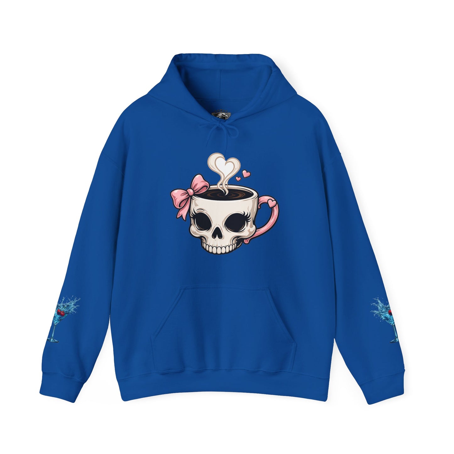 Women's Skull Coffee Hoodie