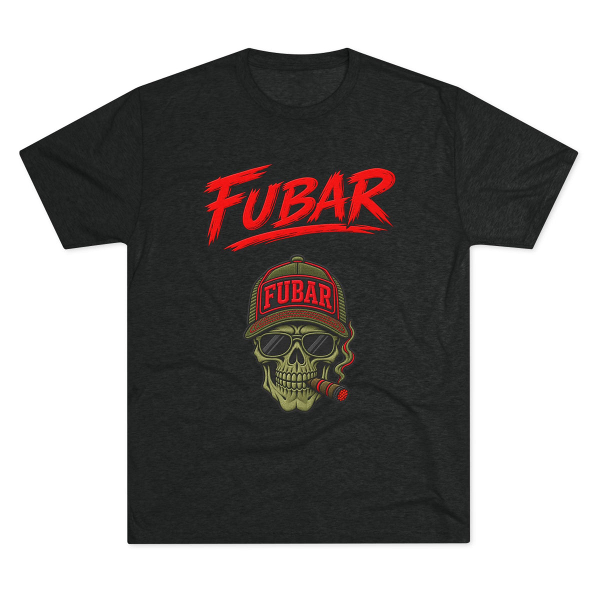 FUBAR Skull & Crest Tee