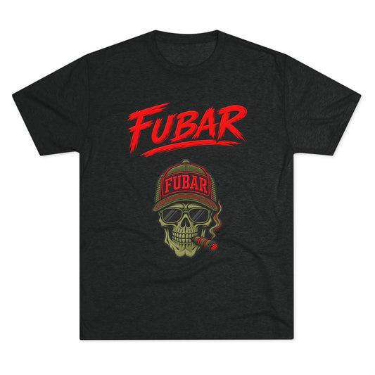 FUBAR Skull & Crest Tee