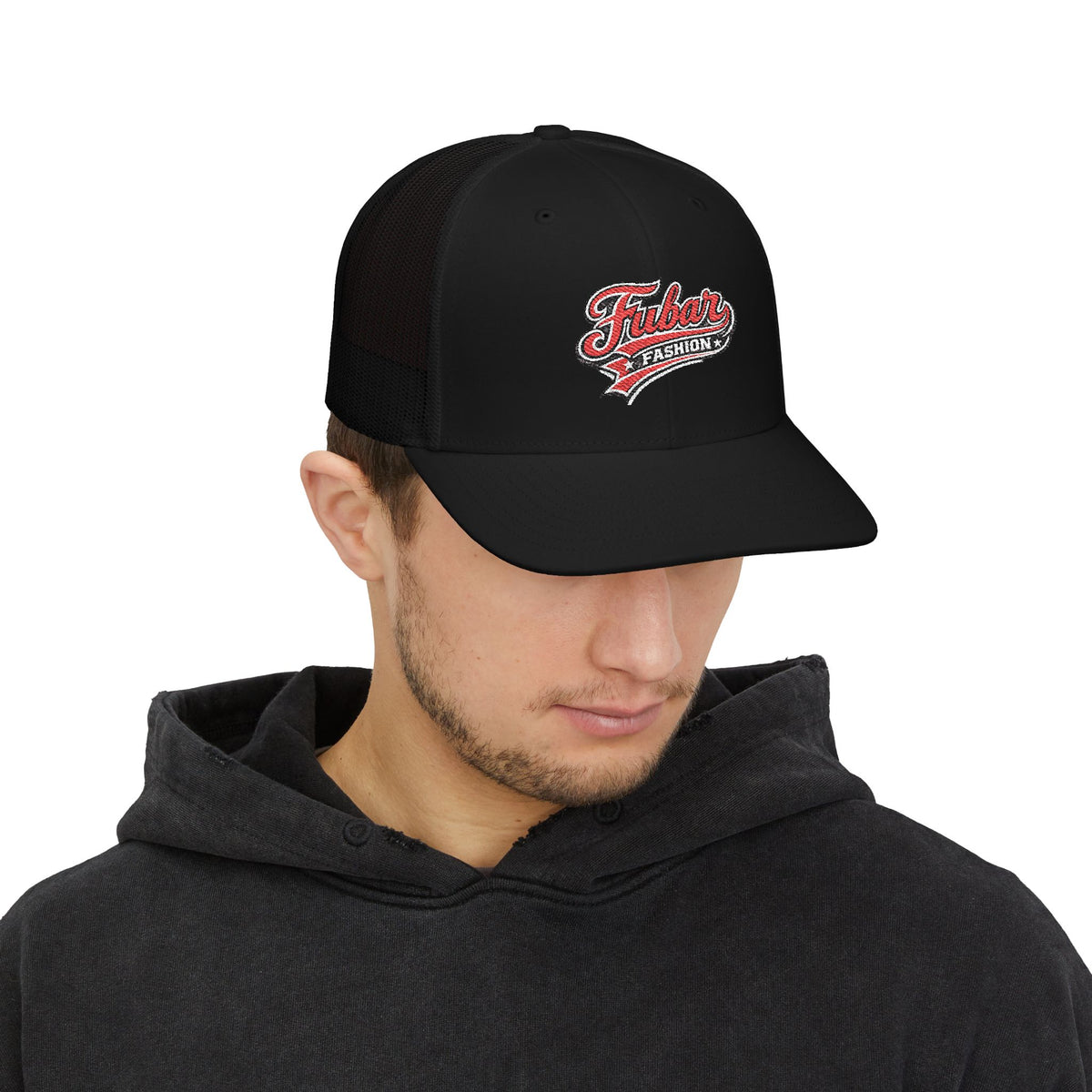 Richardson Trucker Cap — "Fubar Fashion" Embroidered Snapback