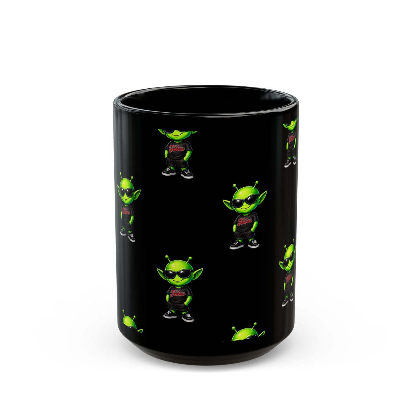 Alien Cartoon Mug