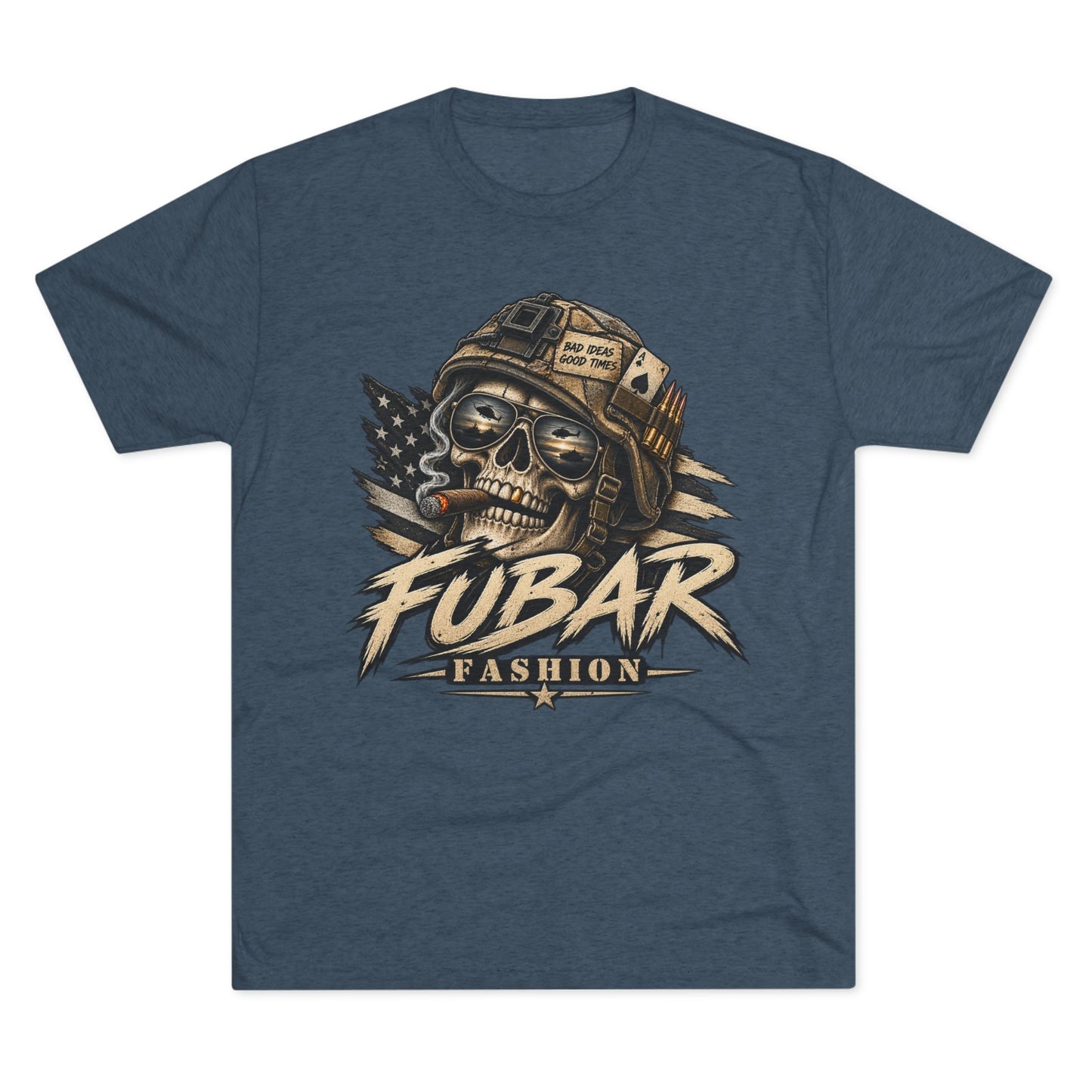 YAT YAS back-military shirt