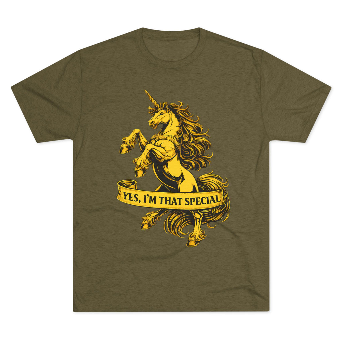 Yes I'm That Special Unicorn Tee — FUBAR Graphic Crew Shirt