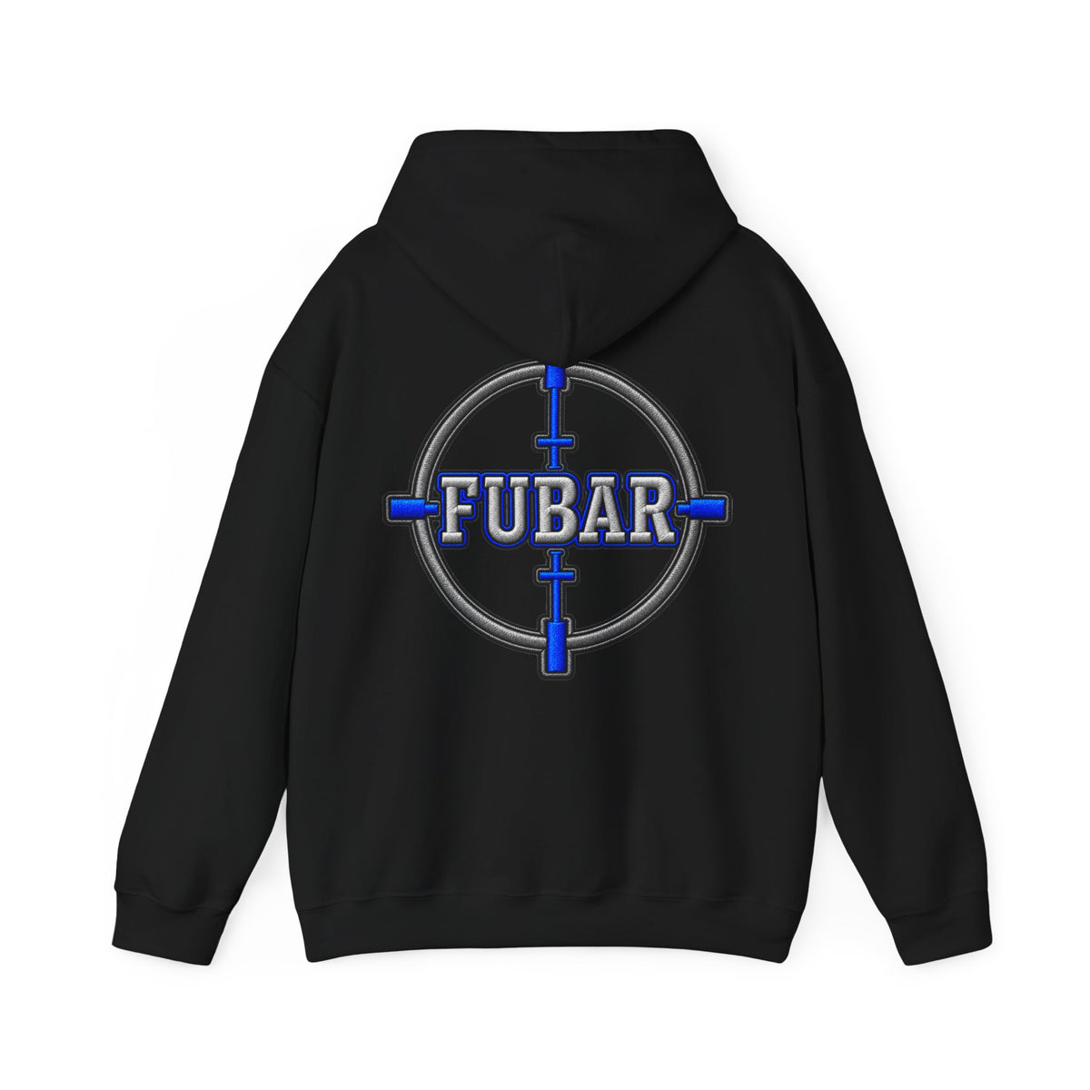 FUBAR Target Logo Hoodie — Tactical Graphic Pullover