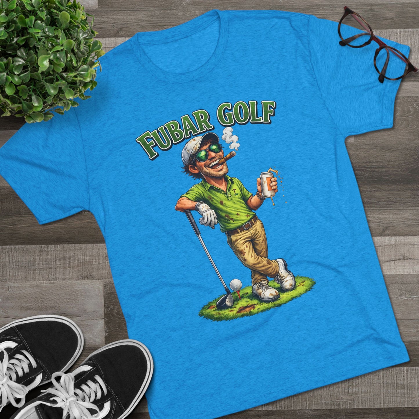 FUBAR Golf Cartoon Shirt