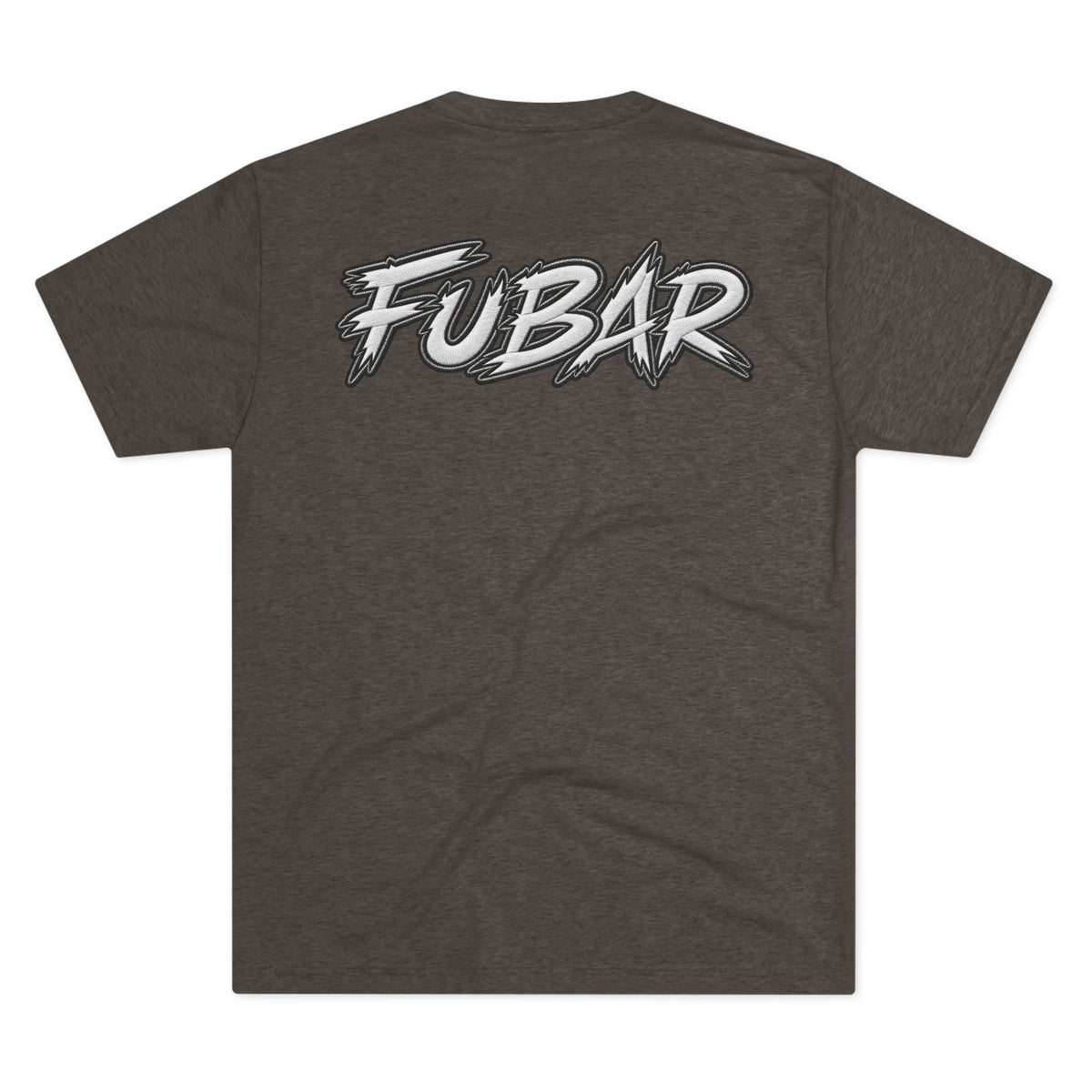 FUBAR Graphic Tee — Distressed American Flag Crew Shirt