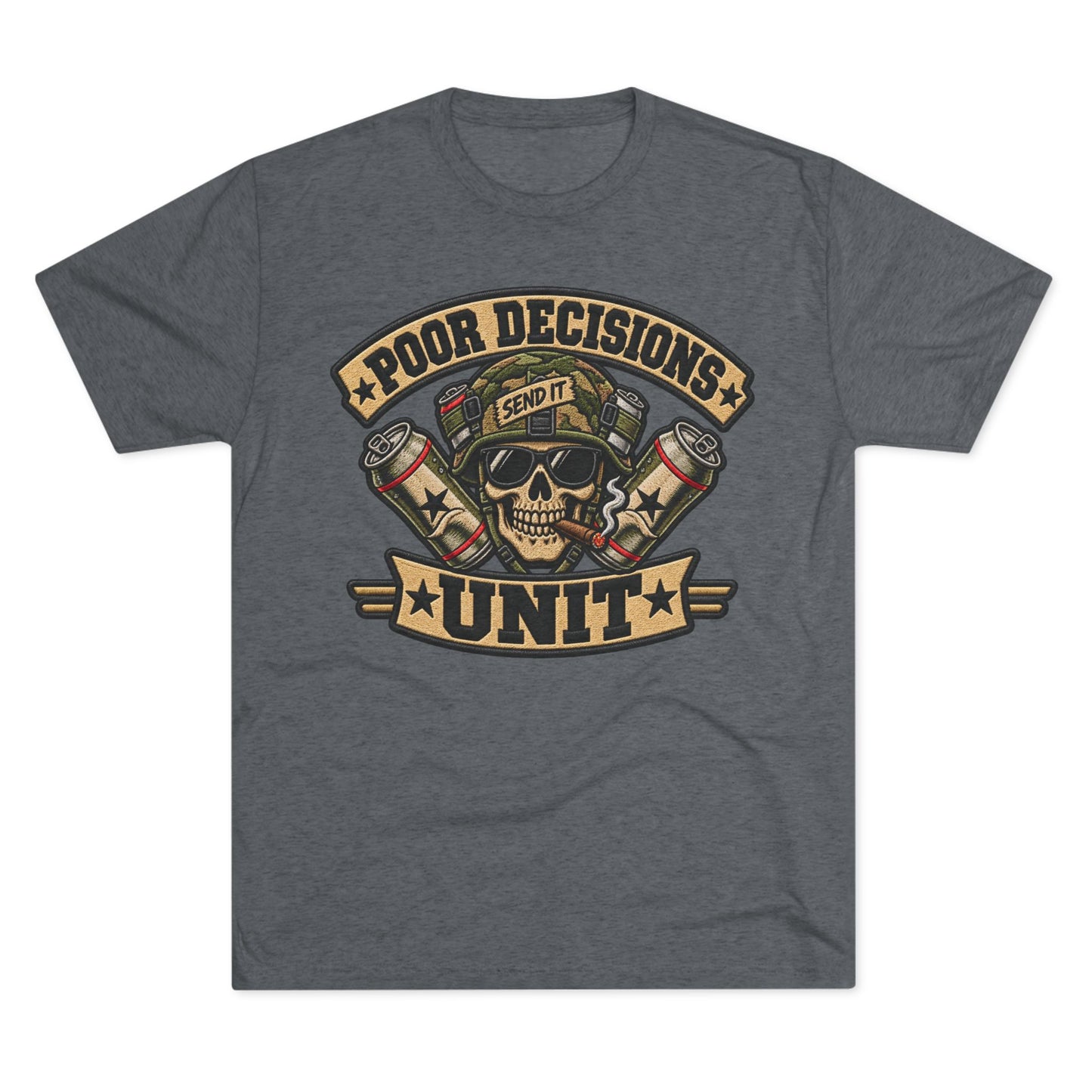 Poor Decisions Unit T-Shirt