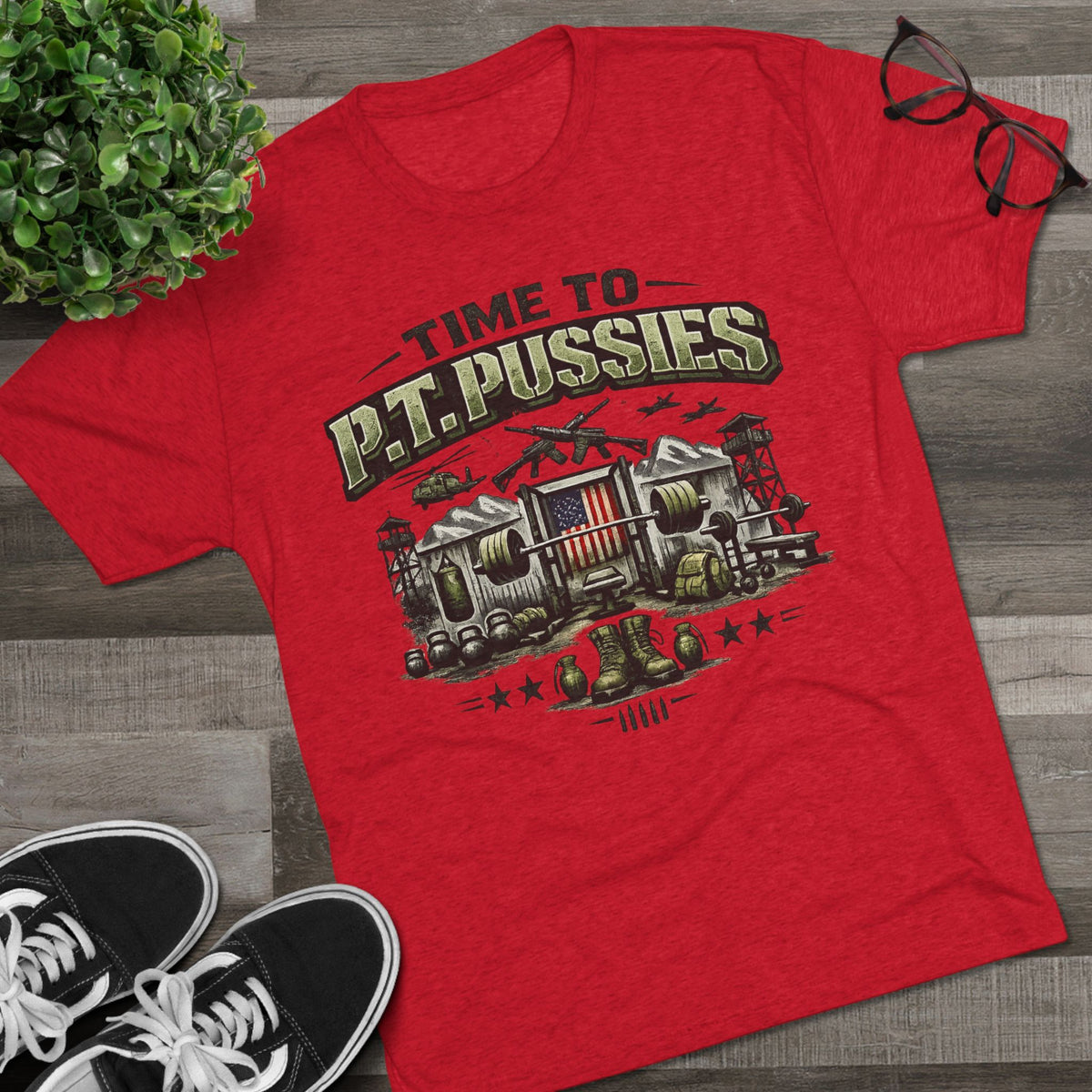 P.T. Pussies FUBAR Graphic Tee