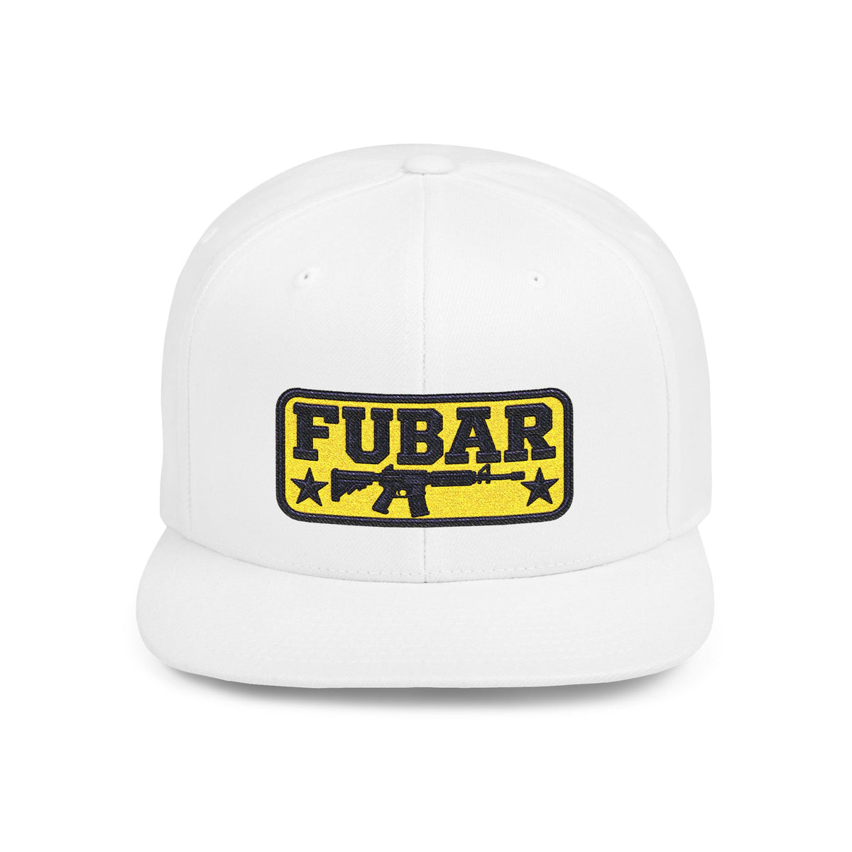 FUBAR Flat Bill Snapback Hat – Tactical Patch Cap