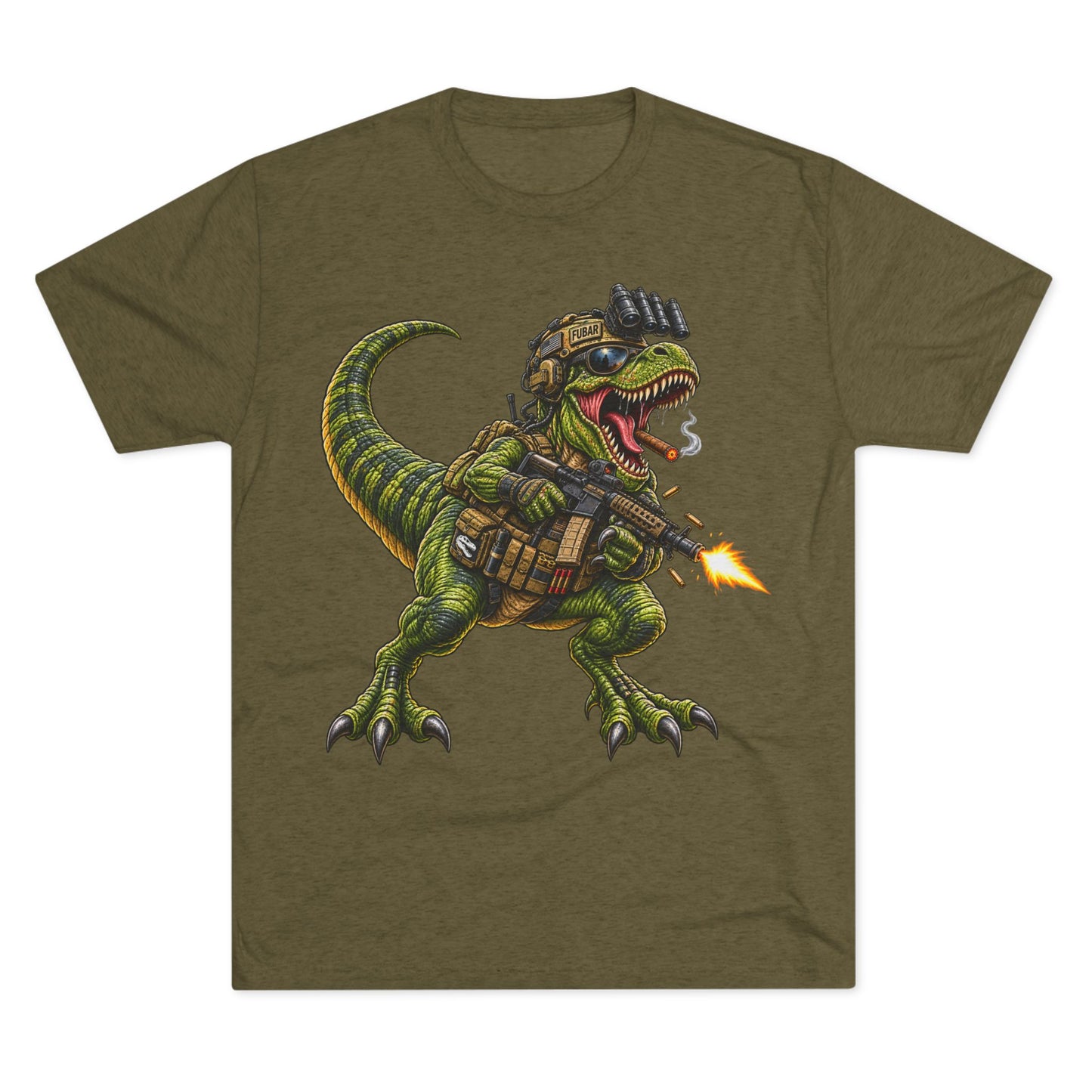 T-Rex Soldier Graphic Tee