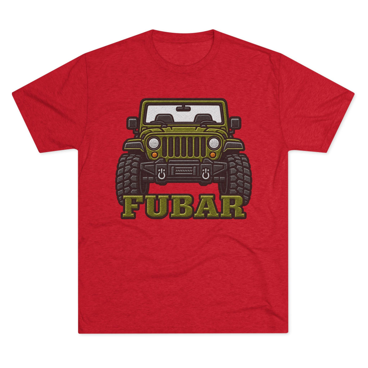 FUBAR Military Jeep T‑Shirt