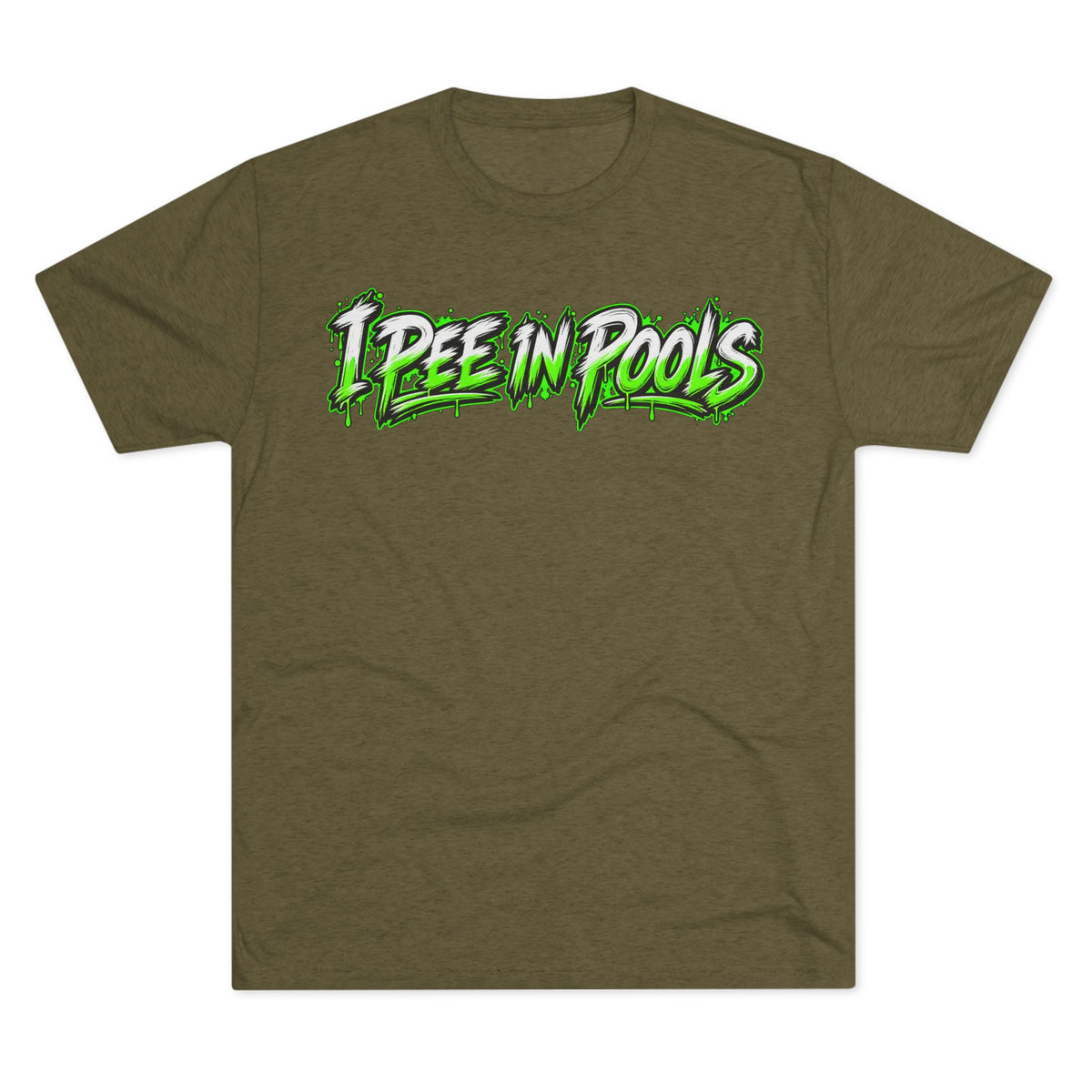 Graphic Tee — "I Pee in Pools" & FUBAR Target Design