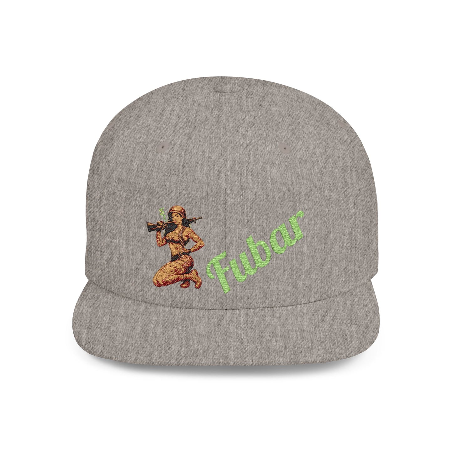 Fubar Pin-Up Flat Bill Snapback (Hat)