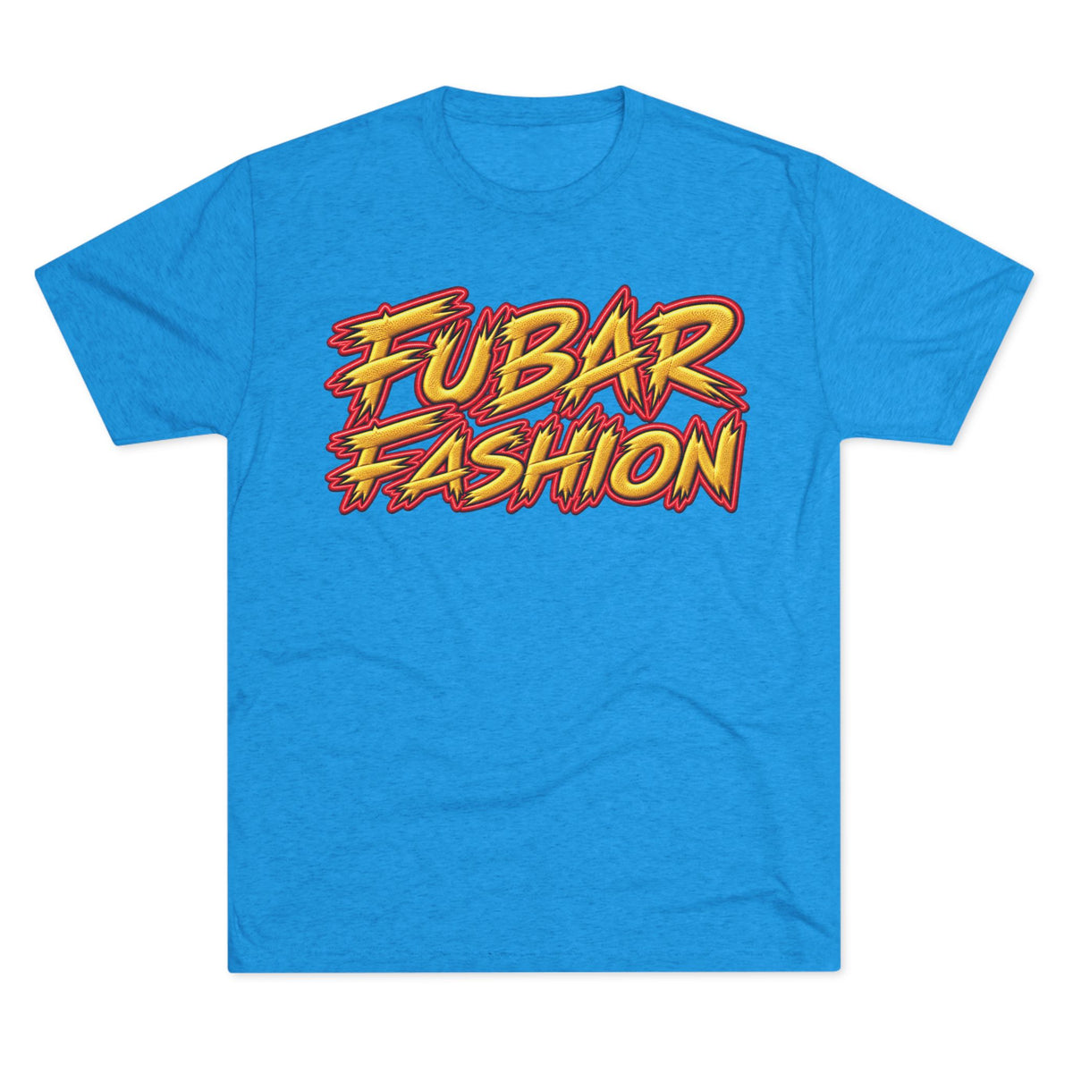 FUBAR Fashion Skull Tee — Retro Skull with Cap & Cigar Graphic