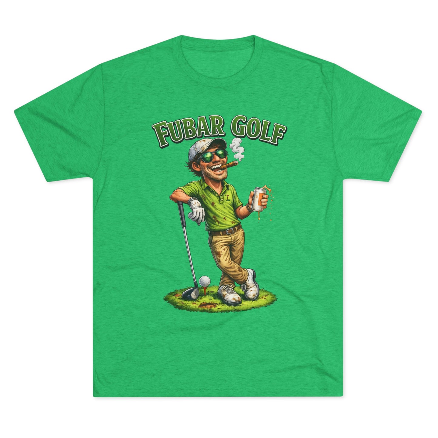 FUBAR Golf Cartoon Shirt