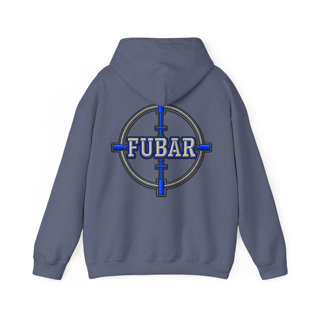 FUBAR Target Logo Hoodie — Tactical Graphic Pullover