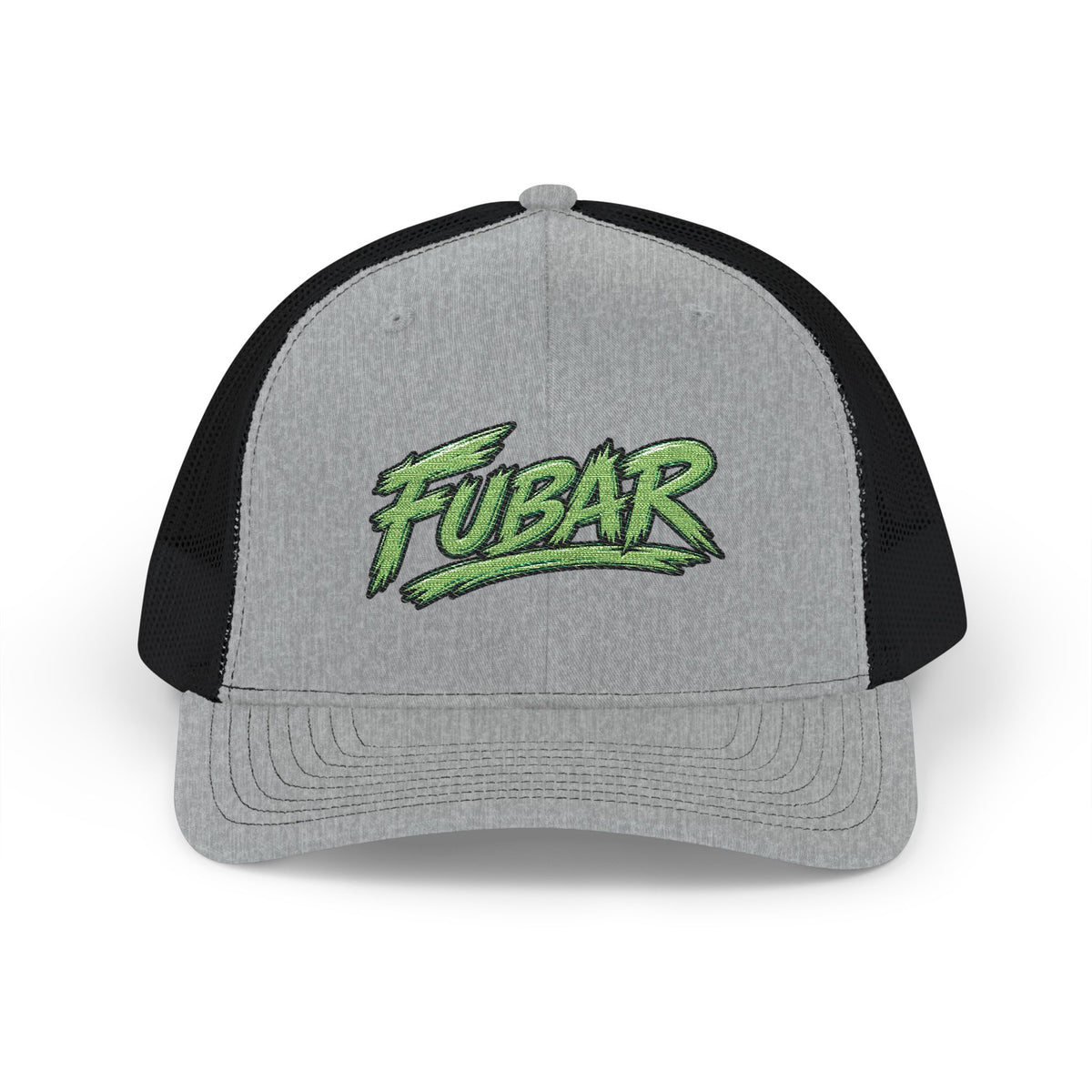 Neon Green Retro Snapback (Curved-Visor)