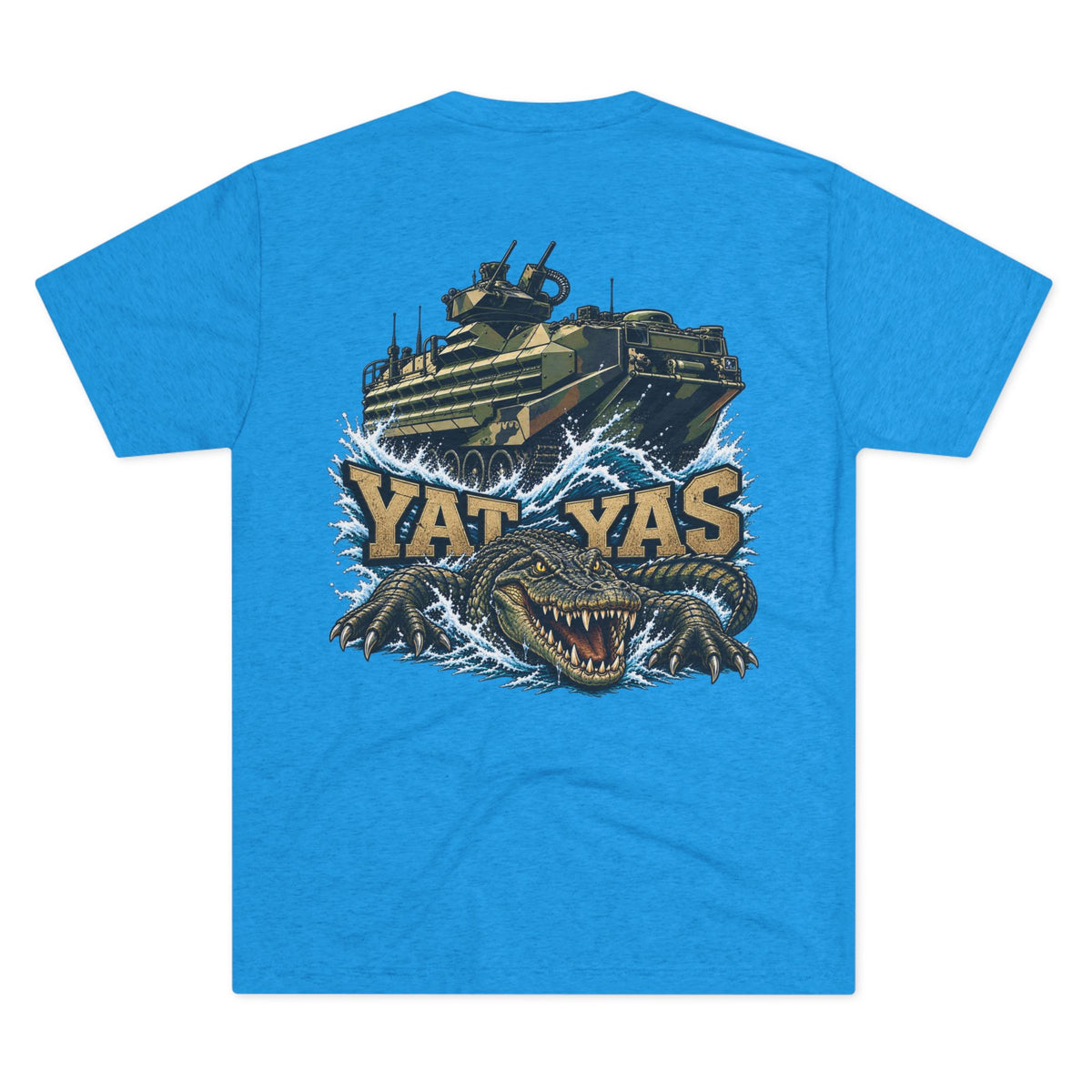 YAT YAS back-military shirt