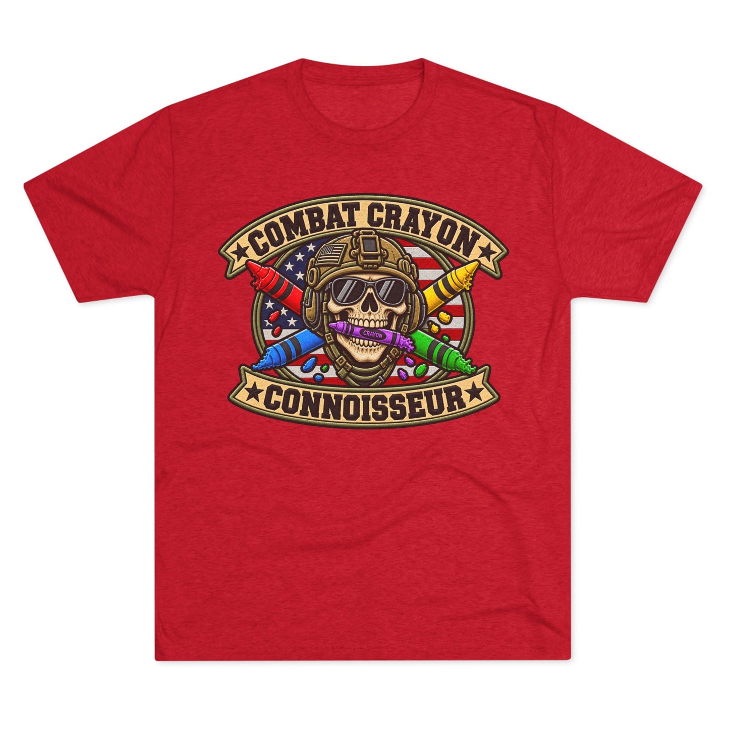 Combat Crayon Connoisseur T-Shirt