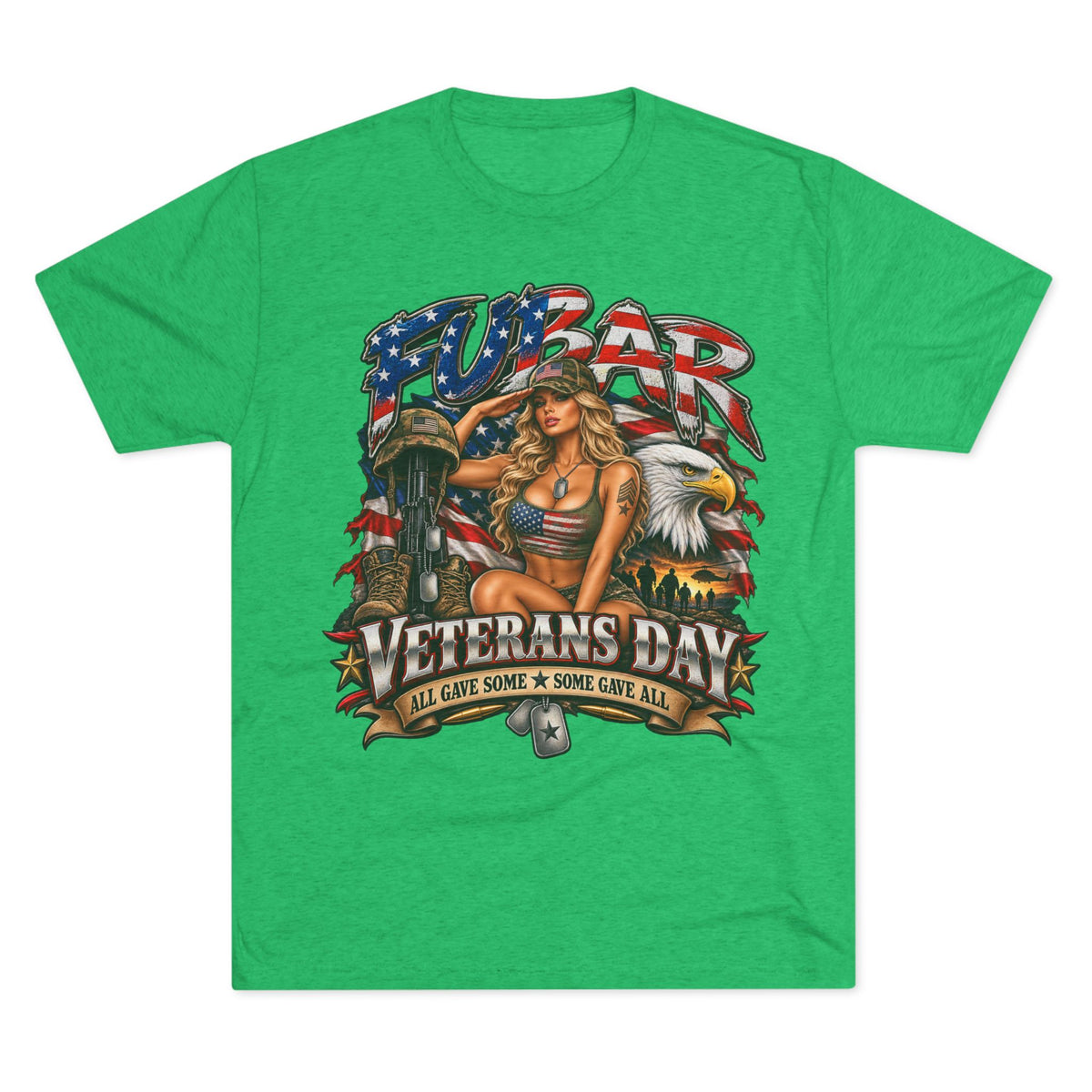 Veterans Day American Flag T-Shirt — "We The People" Patriotic Tee