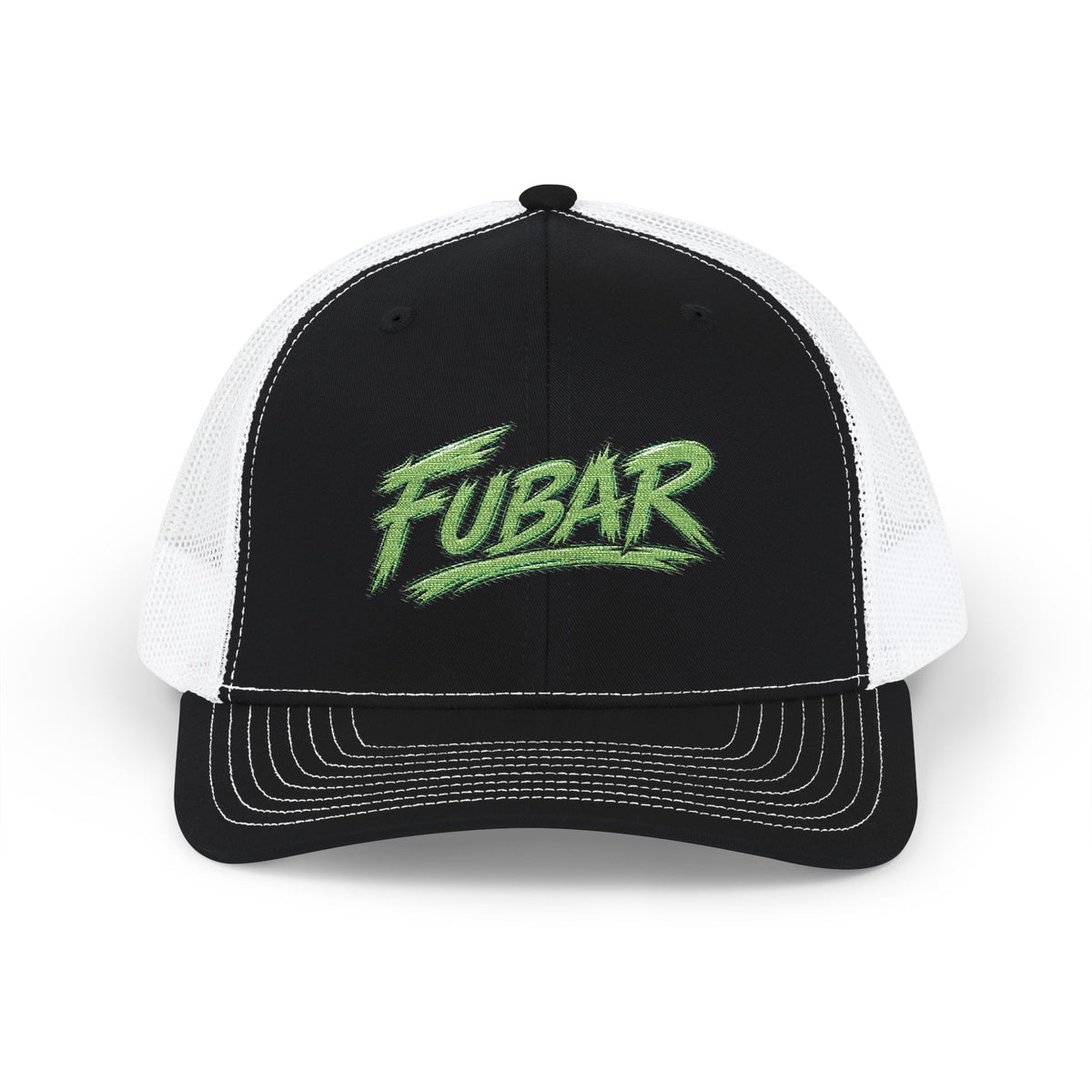 Neon Green Retro Snapback (Curved-Visor)