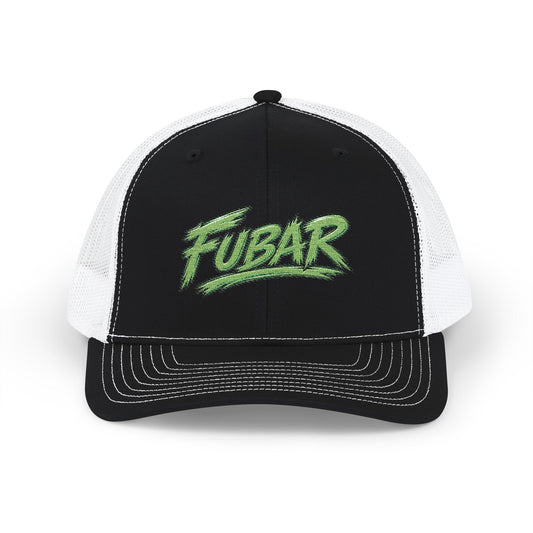 Neon Green Retro Snapback (Curved-Visor)