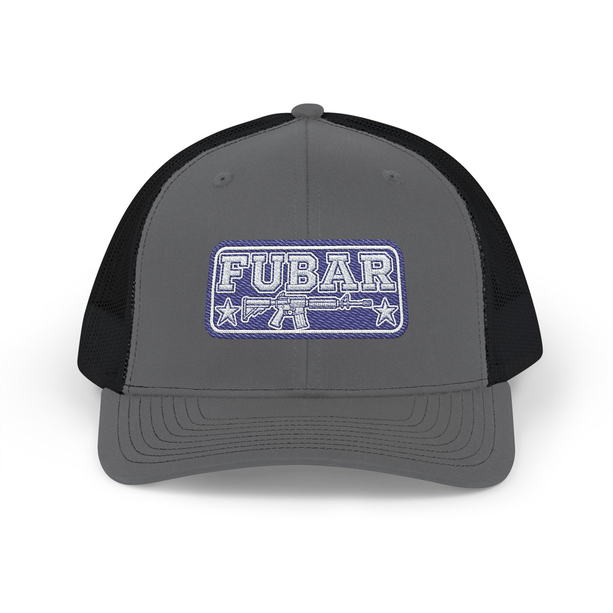 Richardson FUBAR Vintage Patch Trucker Cap (Embroidered)