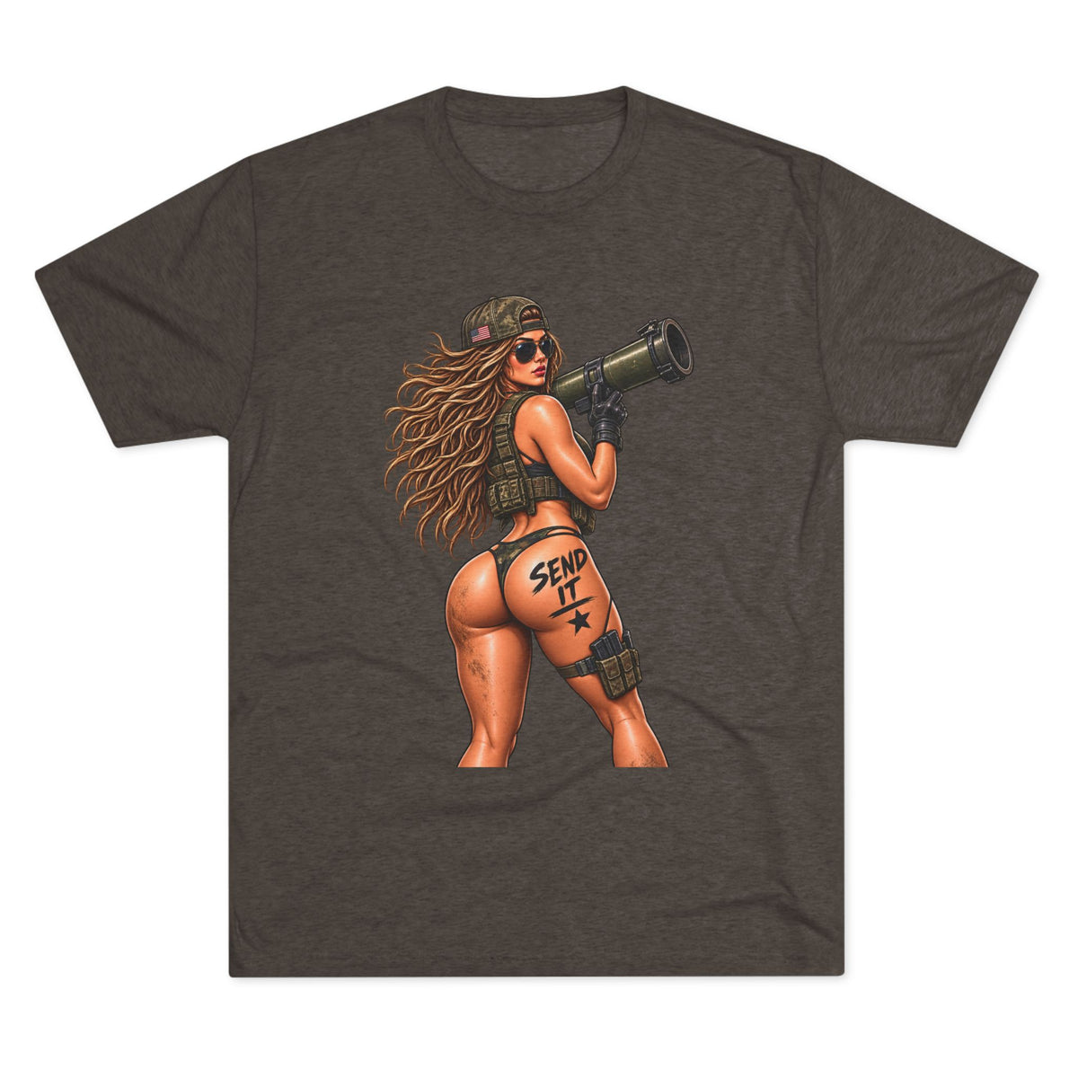 'Send It' RPG Girl & 'Have a Nice Day' Grenade Graphic
