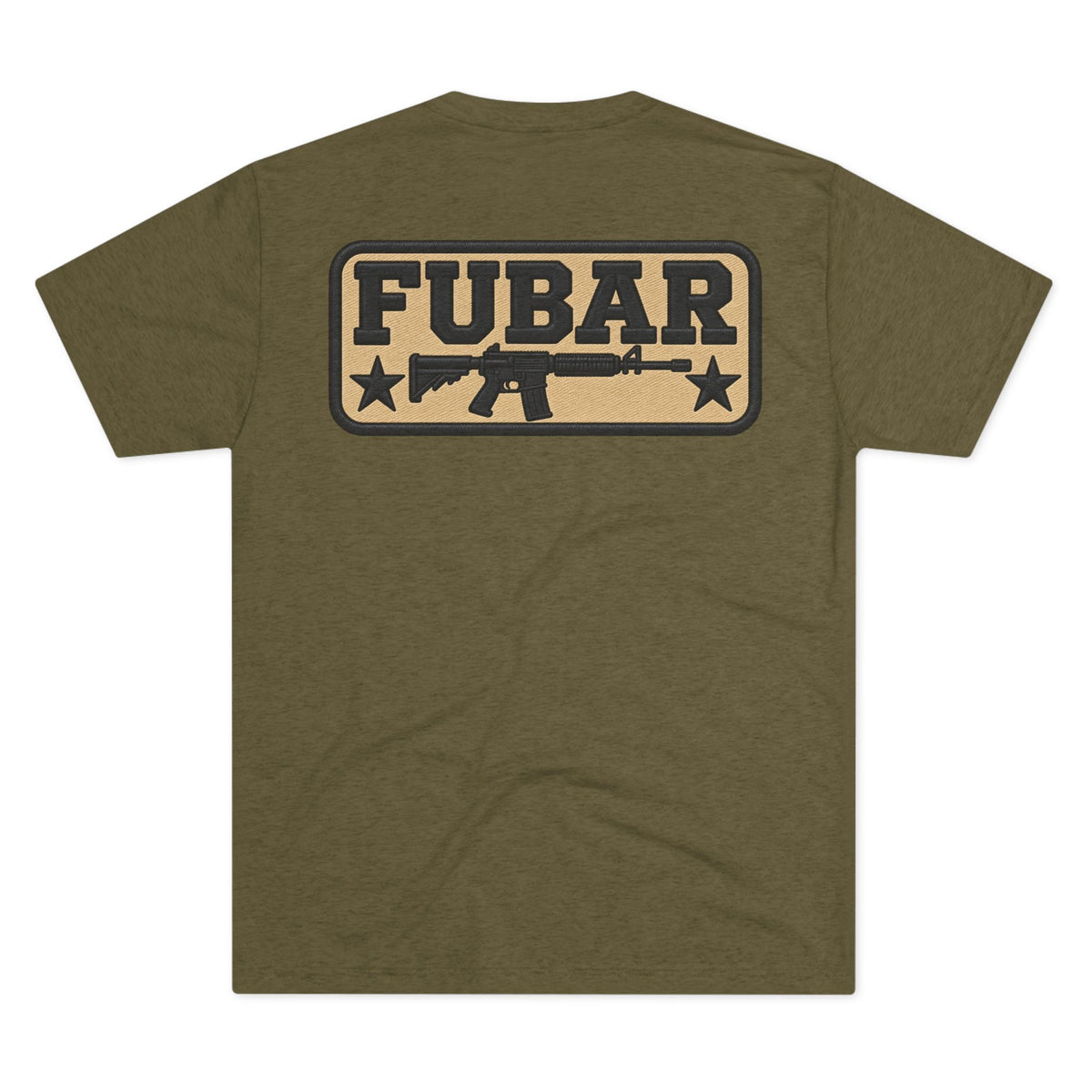 FUBAR Camo Skull Tee — Military Ace Spade Graphic Shirt