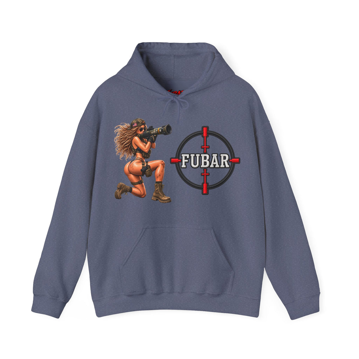 FUBAR Sniper Pin-Up Hoodie