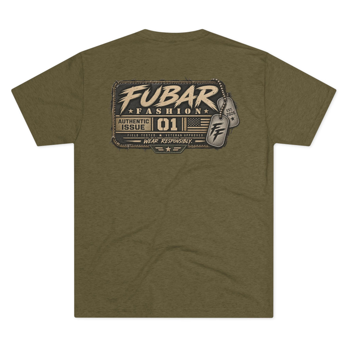 FUBAR Tactical Pin-Up T-Shirt With Gun